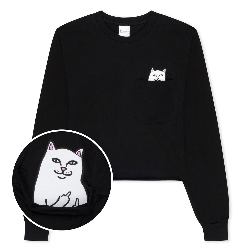 関送込★RIPNDIP★Lord Nermal Pocket Tee N Lord Nermal Pocket Tee (Slate) – RIPNDIP