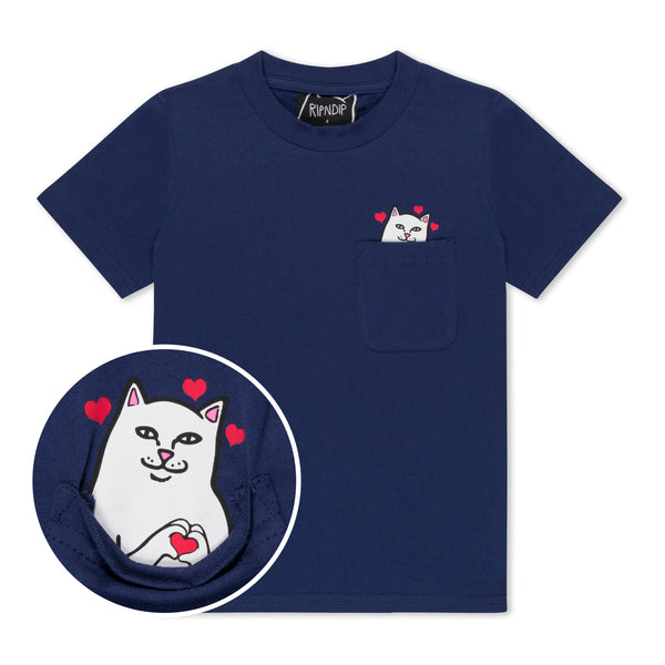 ◆RIPNDIP◆Nermal Loves ポケット T シャツ 送料込 POCKETTEE-