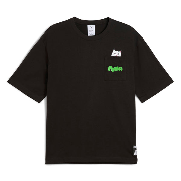 PUMA x RIPNDIP Lord Nermal Pocket Tee (Black)