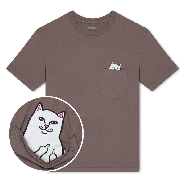 Lord Nermal Pocket Tee (Tan Mineral Wash ) – RIPNDIP