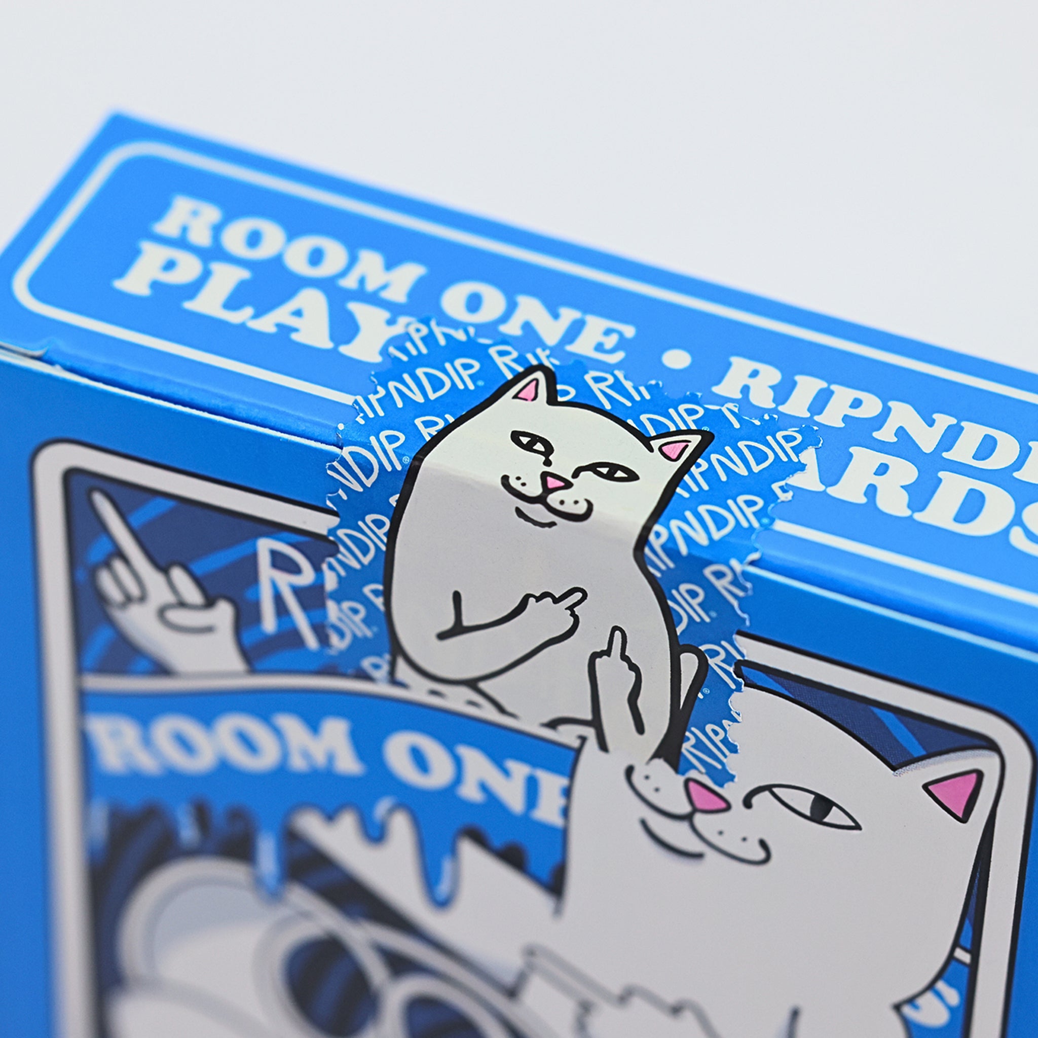 RIPNDIP Room One x RIPNDIP Playing Cards (Blue Lord Nermal)