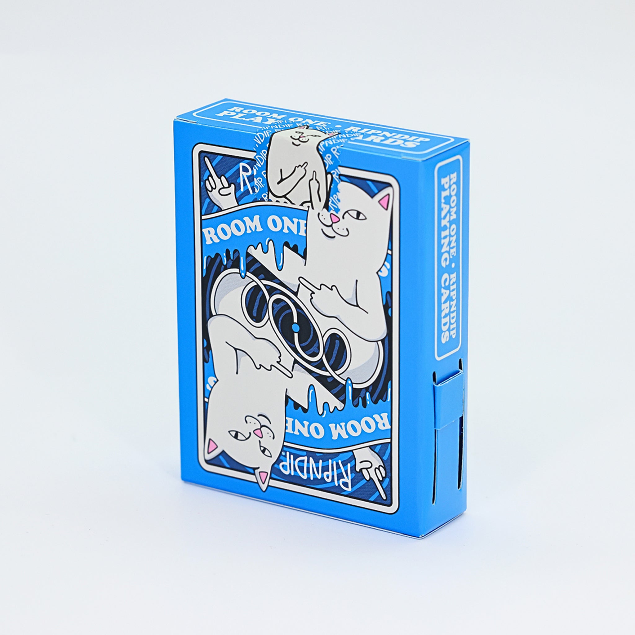 RIPNDIP Room One x RIPNDIP Playing Cards (Blue Lord Nermal)