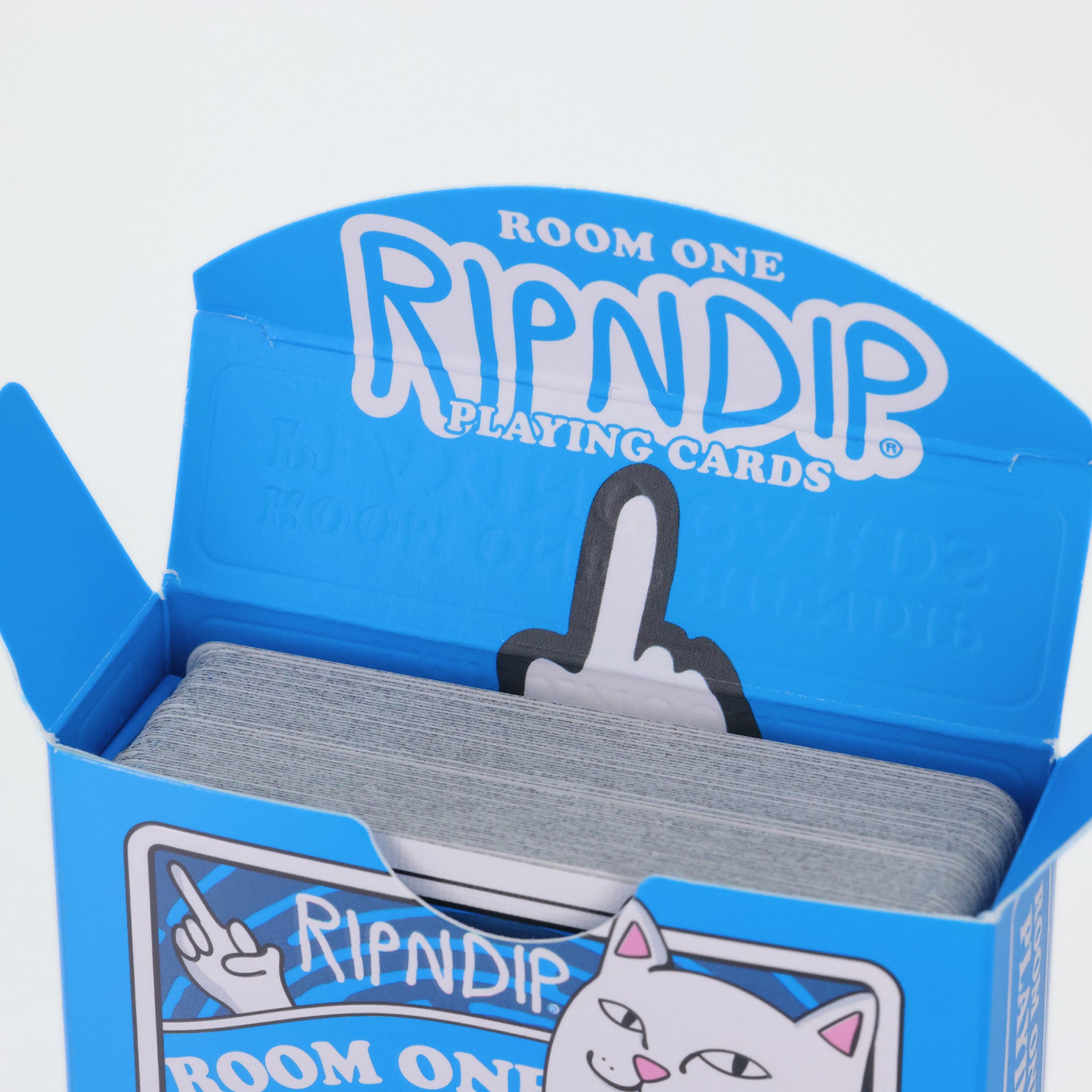 RIPNDIP Room One x RIPNDIP Playing Cards (Blue Lord Nermal)