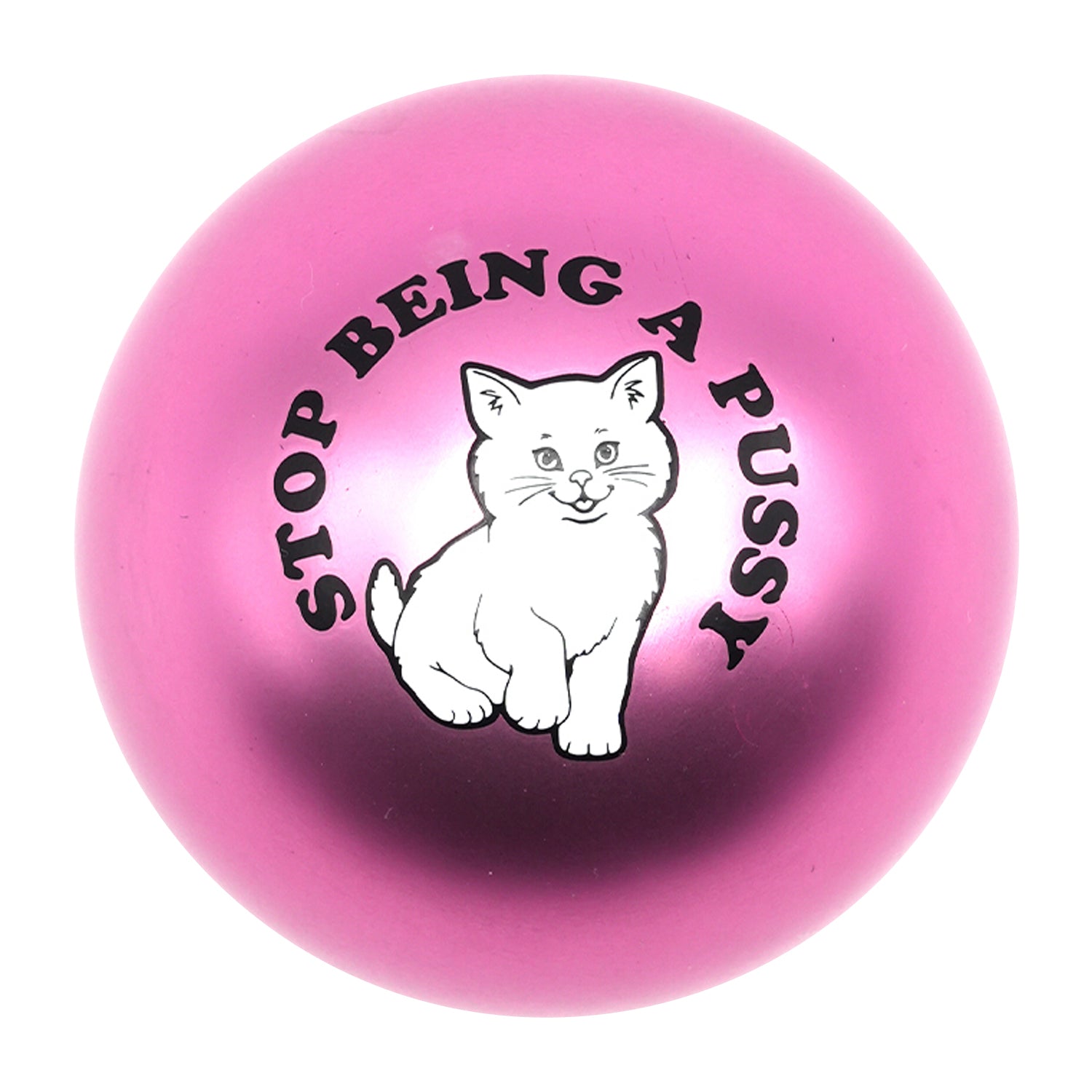 RIPNDIP Ripndip x NRG Stop Being A Pussy Shift Knob (Black / Pink)