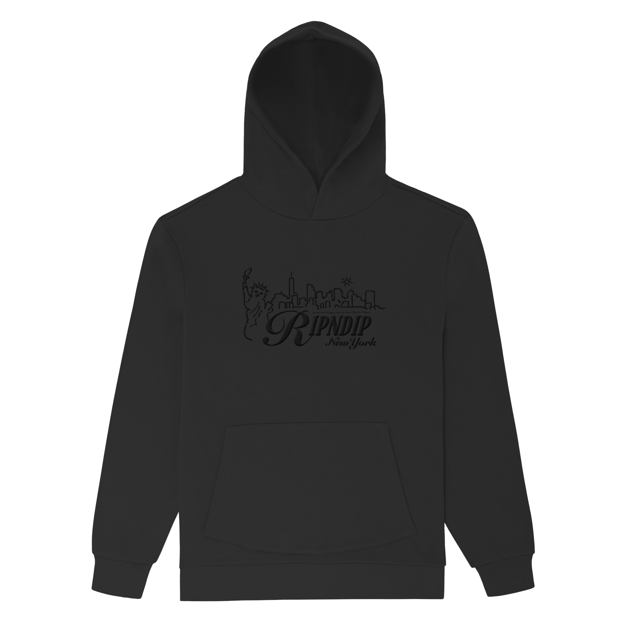 RIPNDIP NYC Skyline Hoodie (Vintage Black)