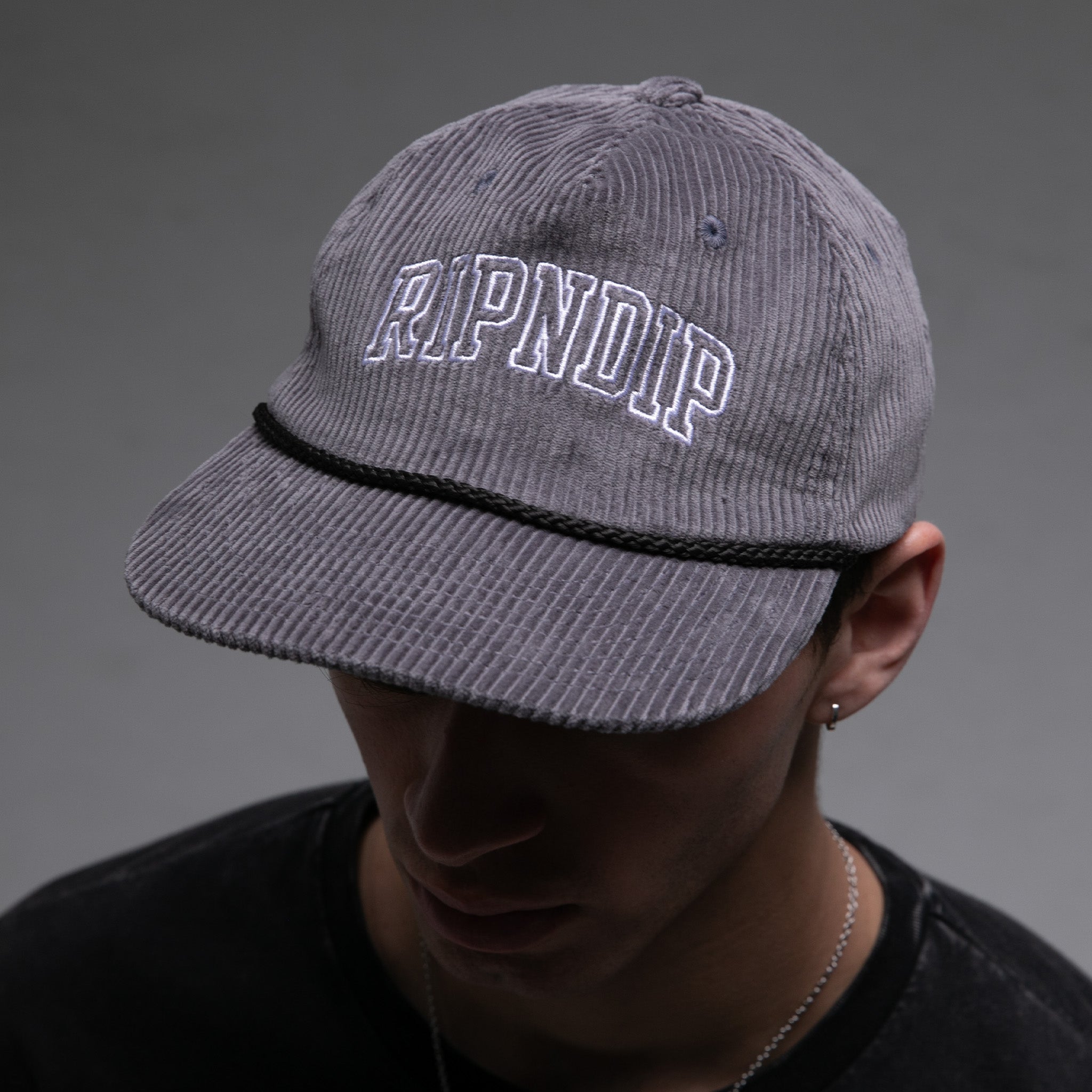 RIPNDIP Team Spirit Snapback (Charcoal)