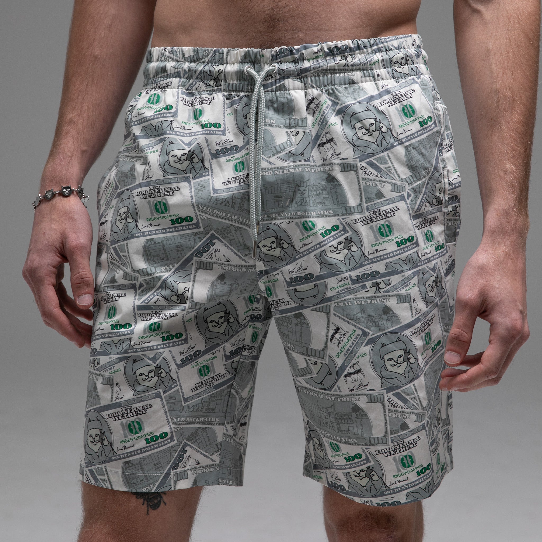 RIPNDIP Moneybag Swim Shorts (Olive)