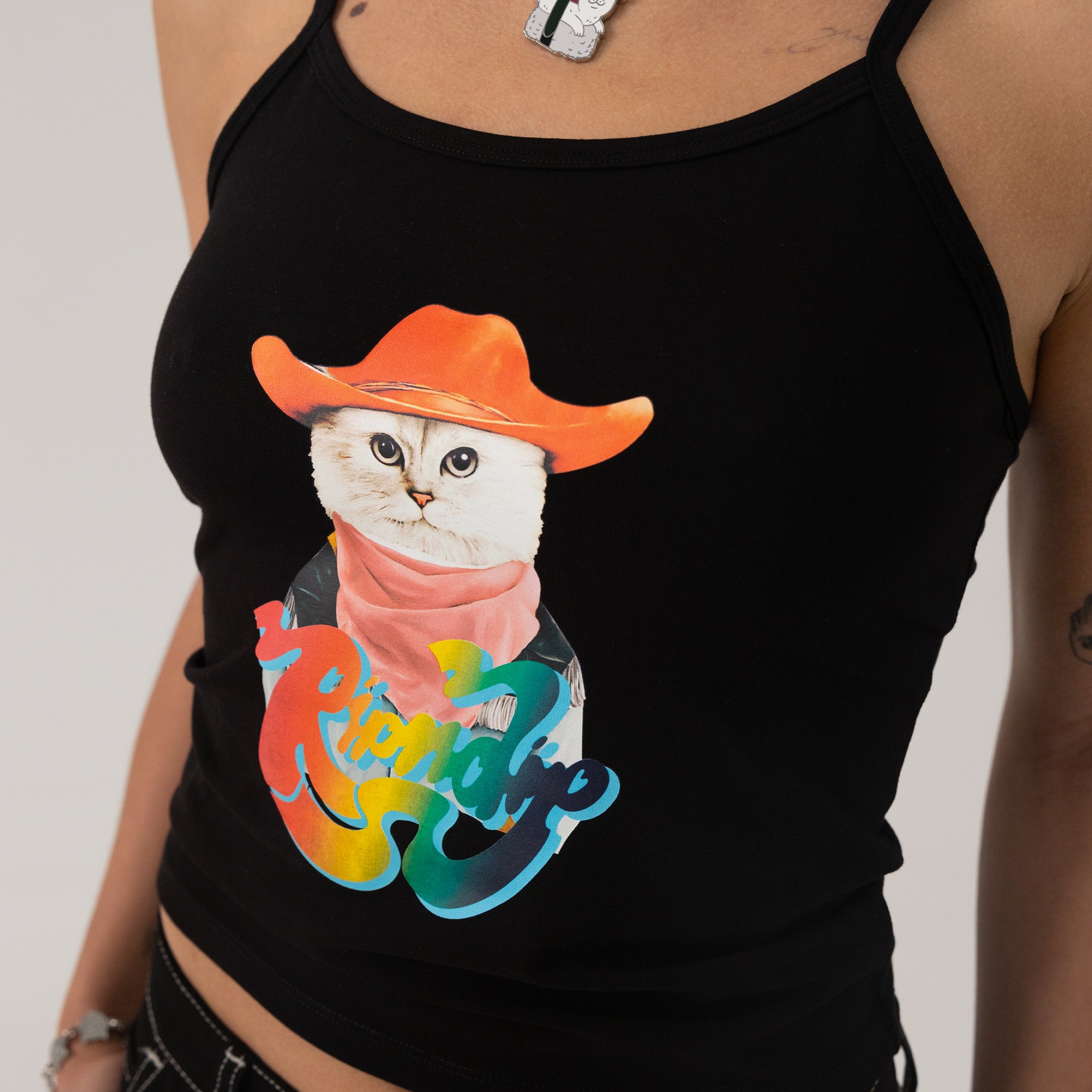 RIPNDIP Yee Haw Cami Tank (Black)