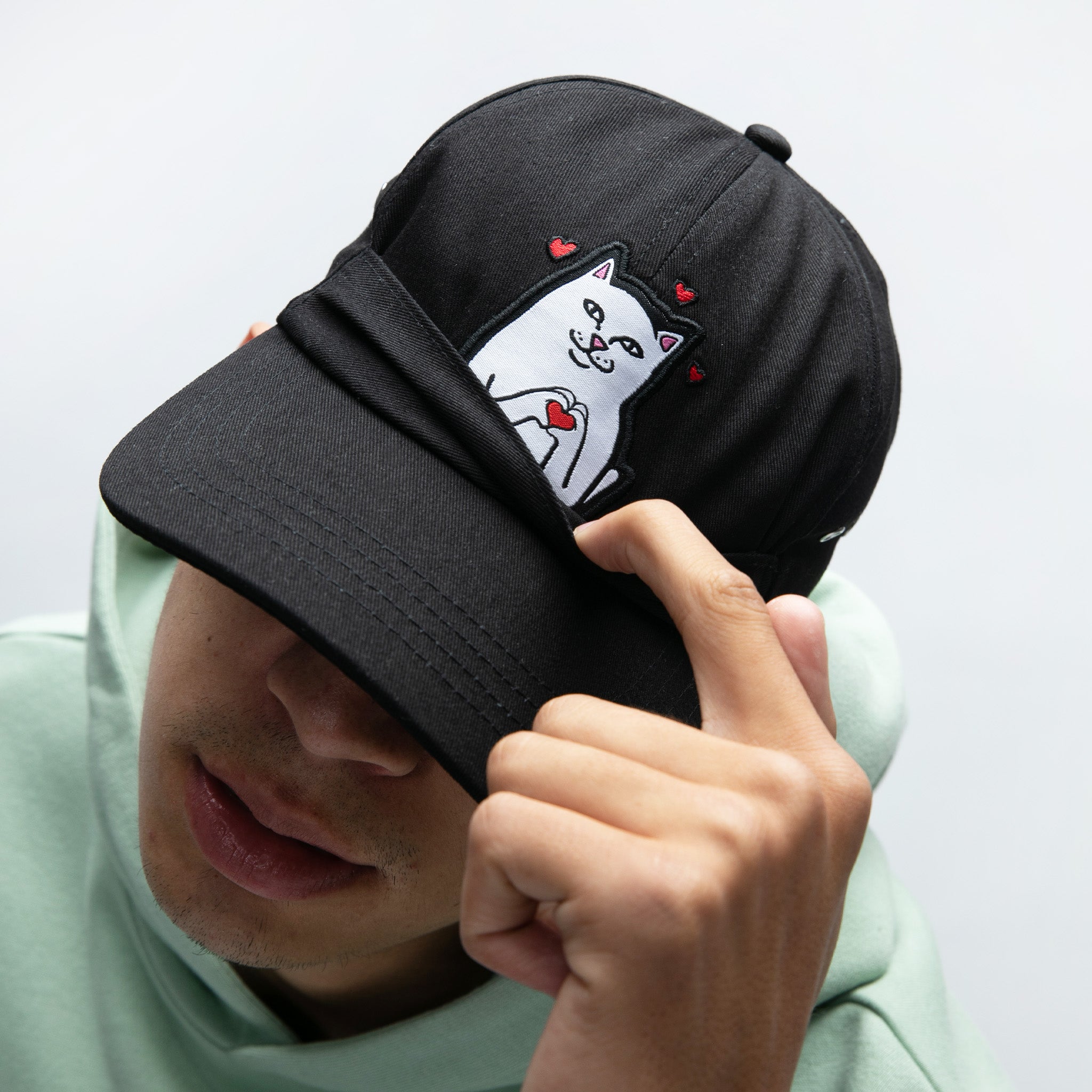 Lord Nermal 6 Panel Pocket Hat (Black) - Ripndip – RIPNDIP