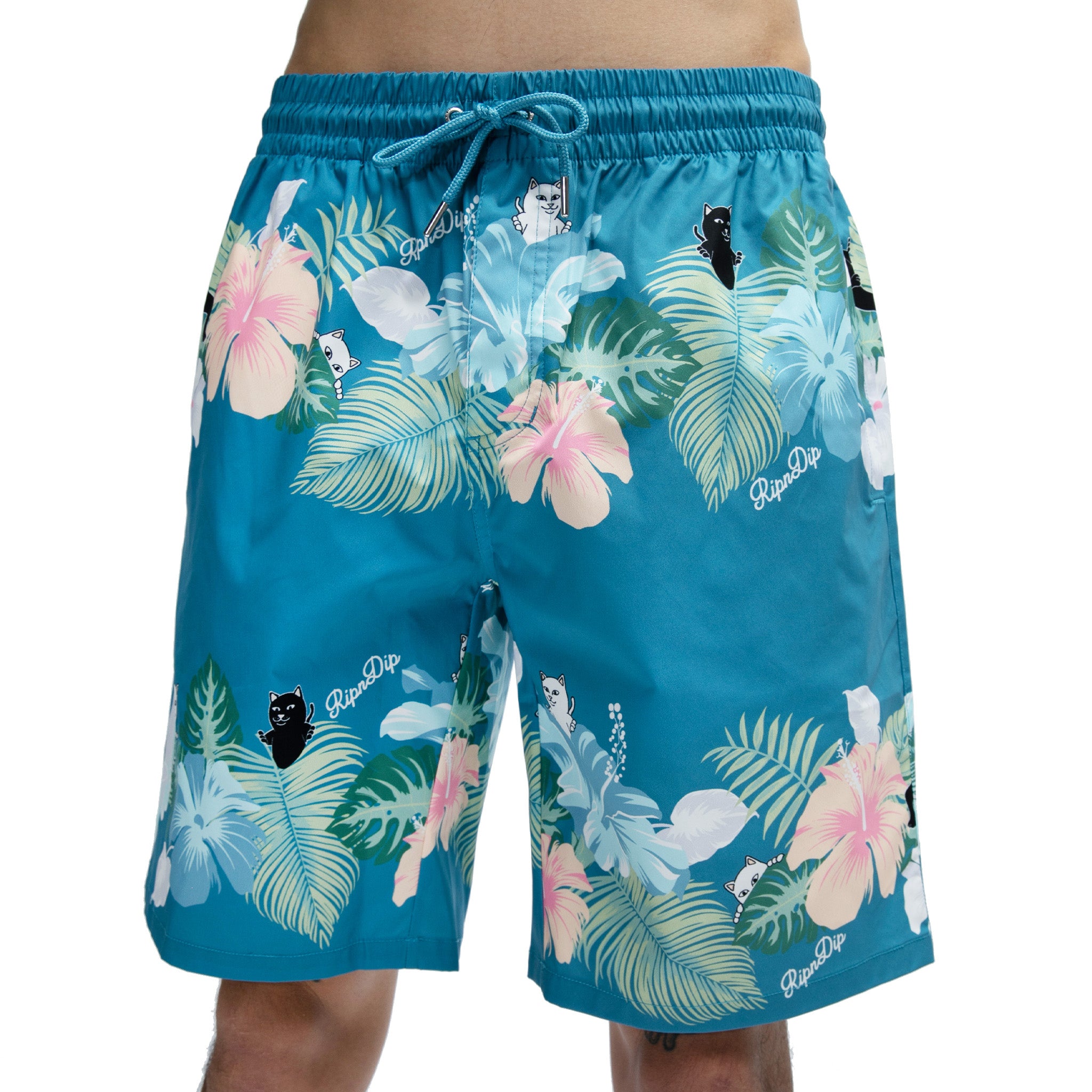 Pablo Swim Shorts (Misty Blue)