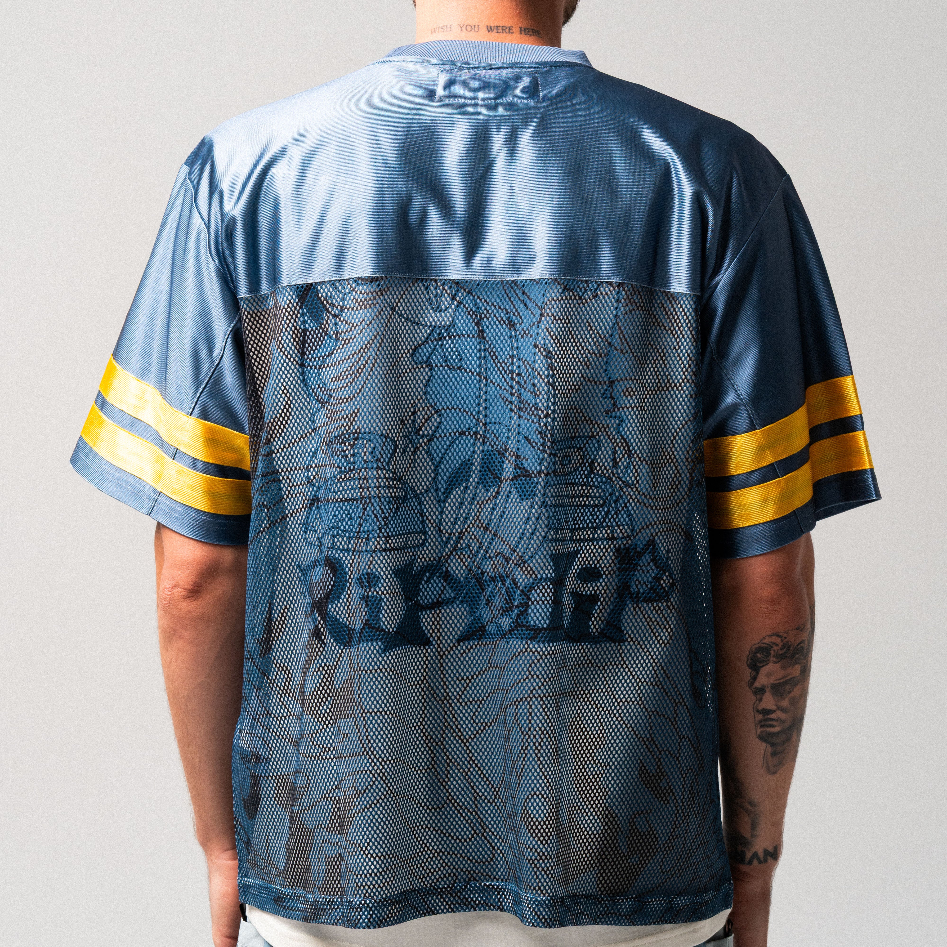 RIPNDIP Too Fast Football Jersey (Navy)
