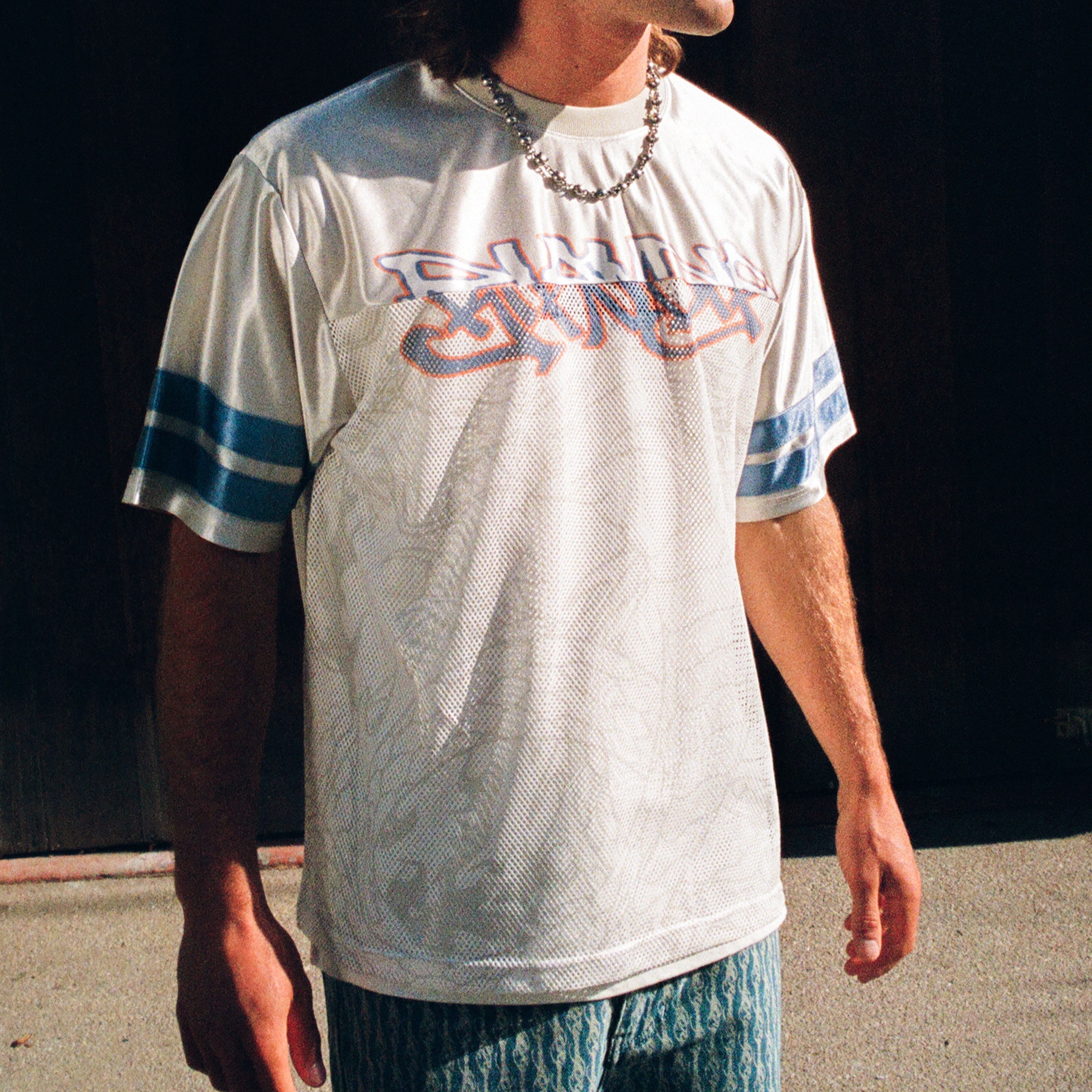 RIPNDIP Too Fast Football Jersey (Bone)