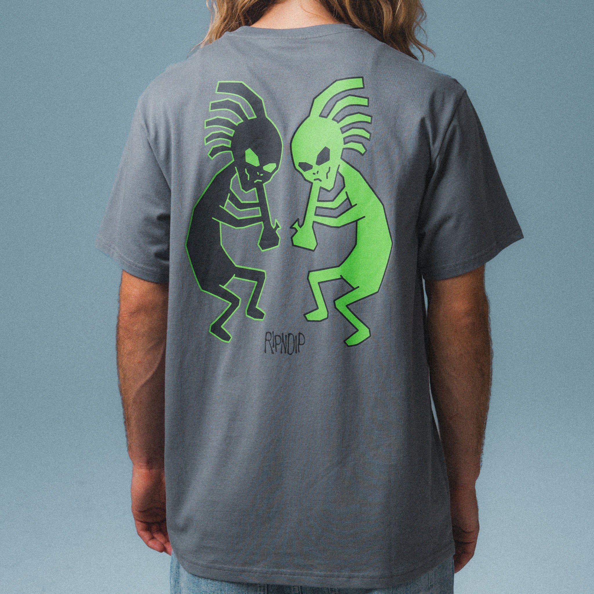 RIPNDIP We Were Here Tee (Charcoal)