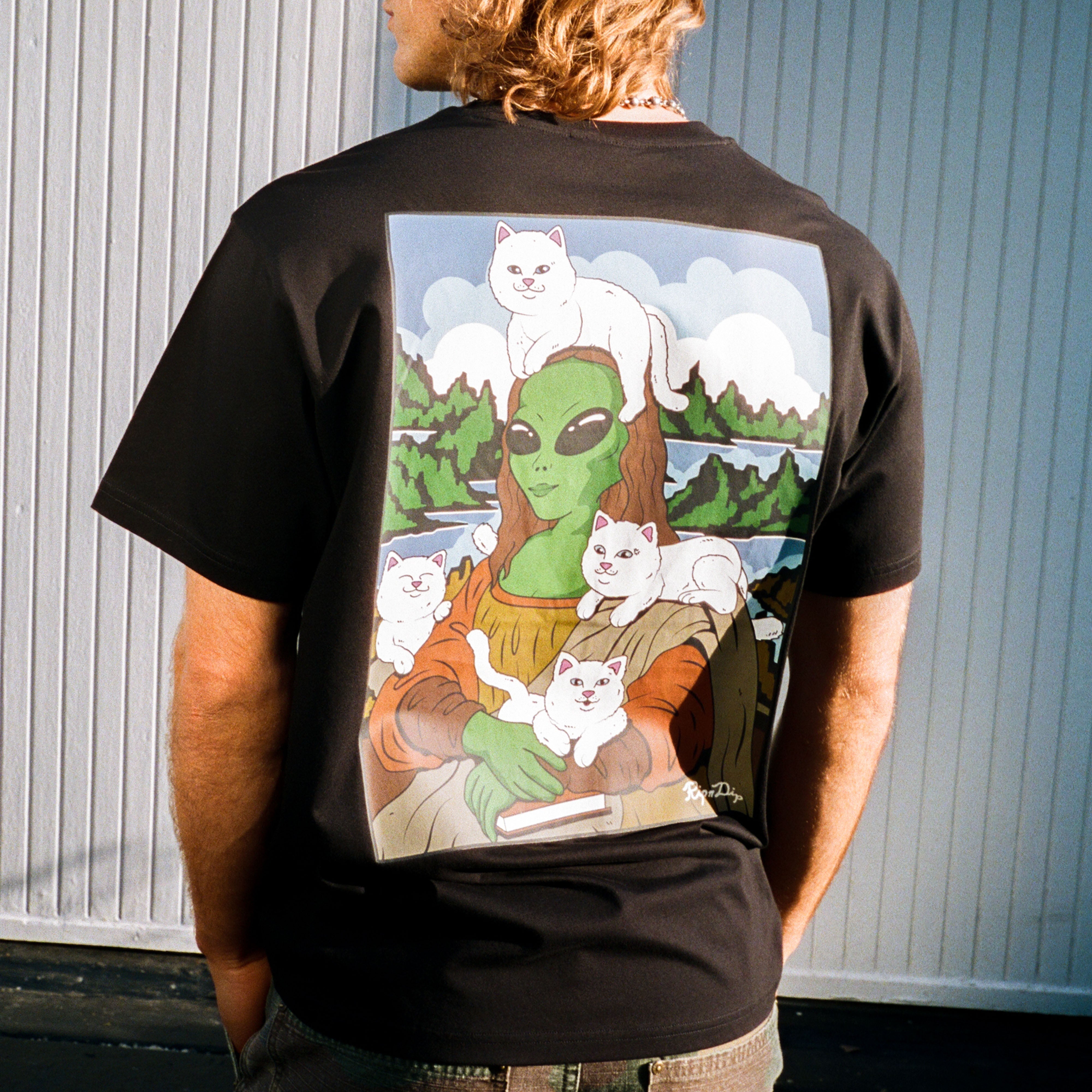 Here All Along Tee (Black) – RIPNDIP