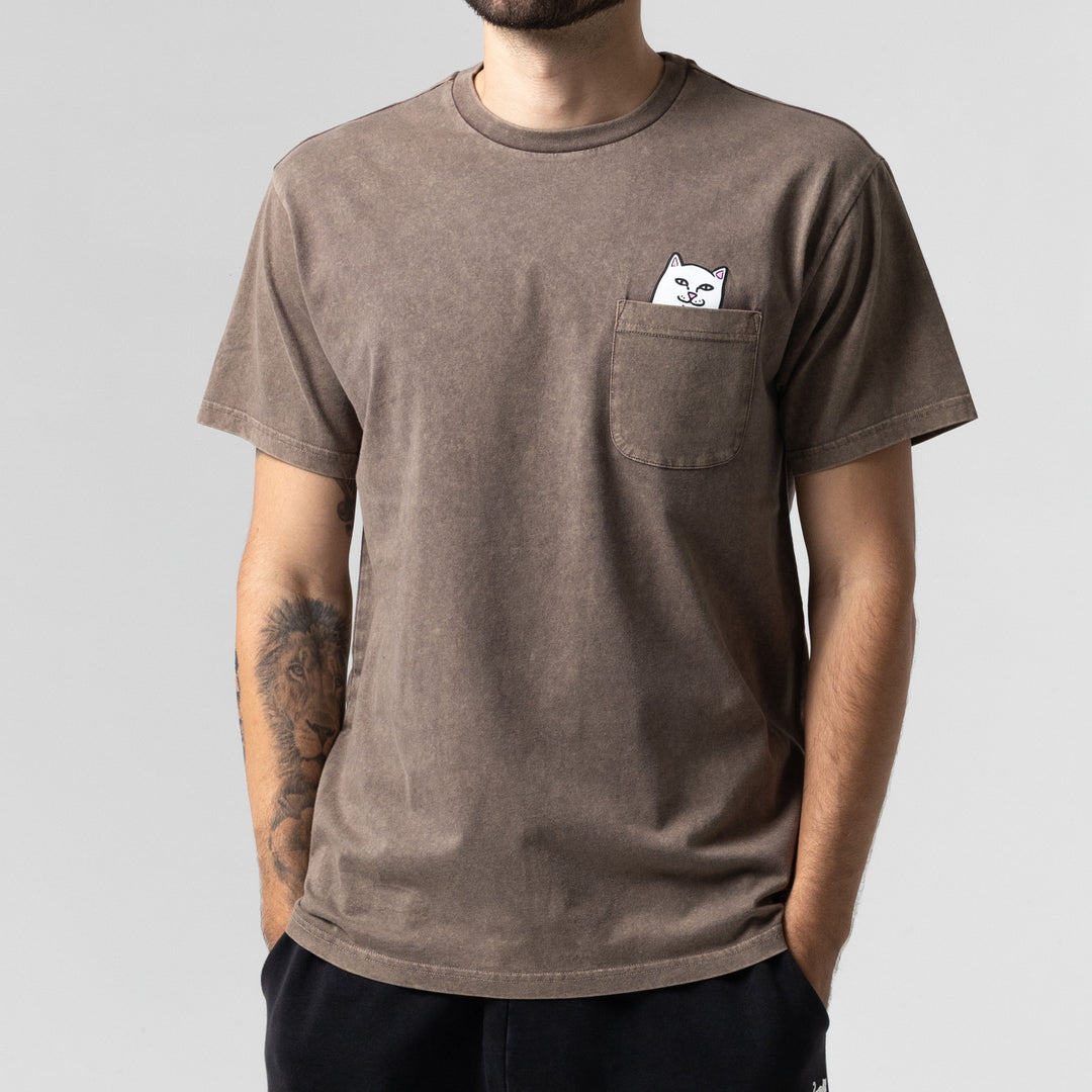 NERMAL PORTRAIT CHARCOAL WASH TEE