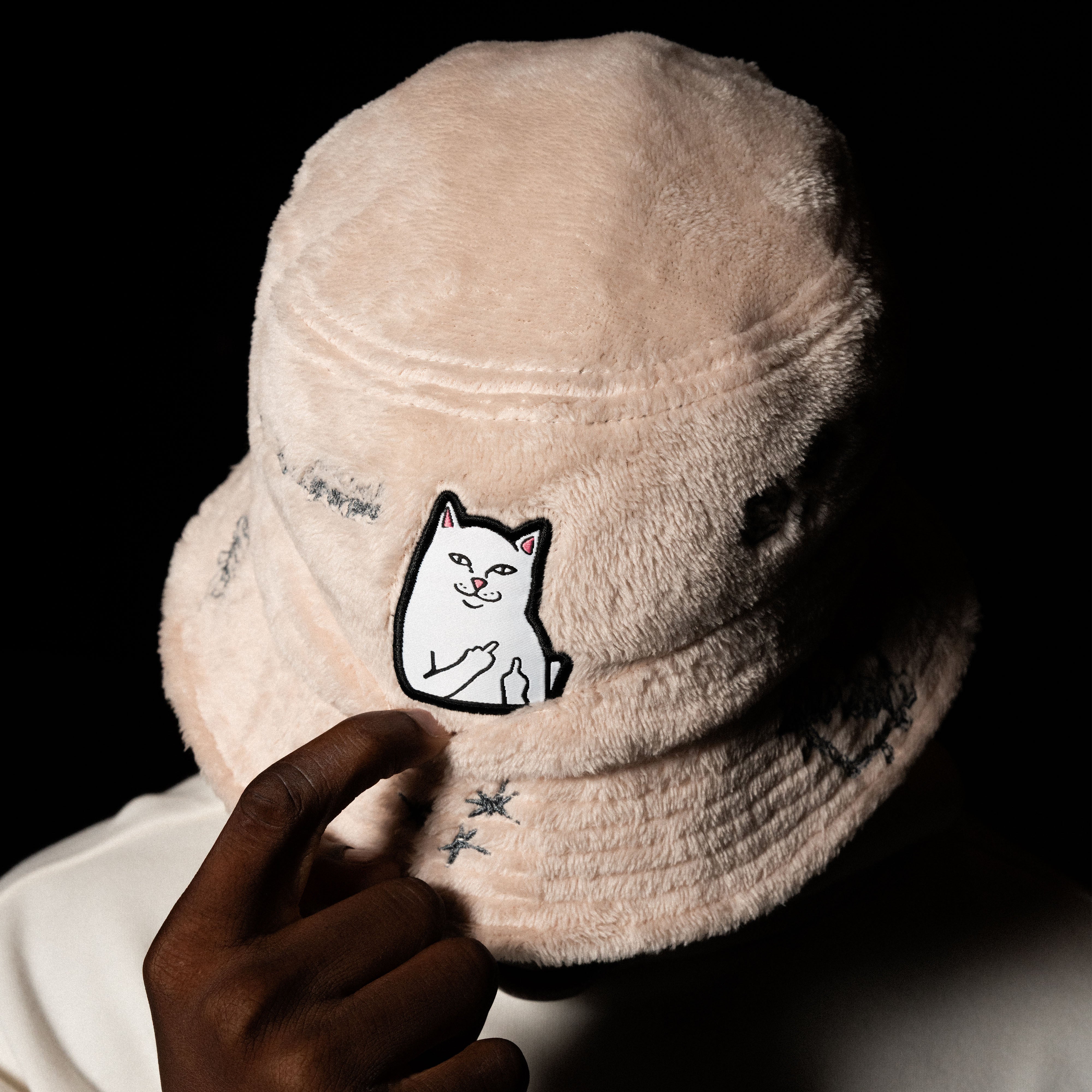 RIPNDIP Westside Sherpa Bucket Hat (Tan)