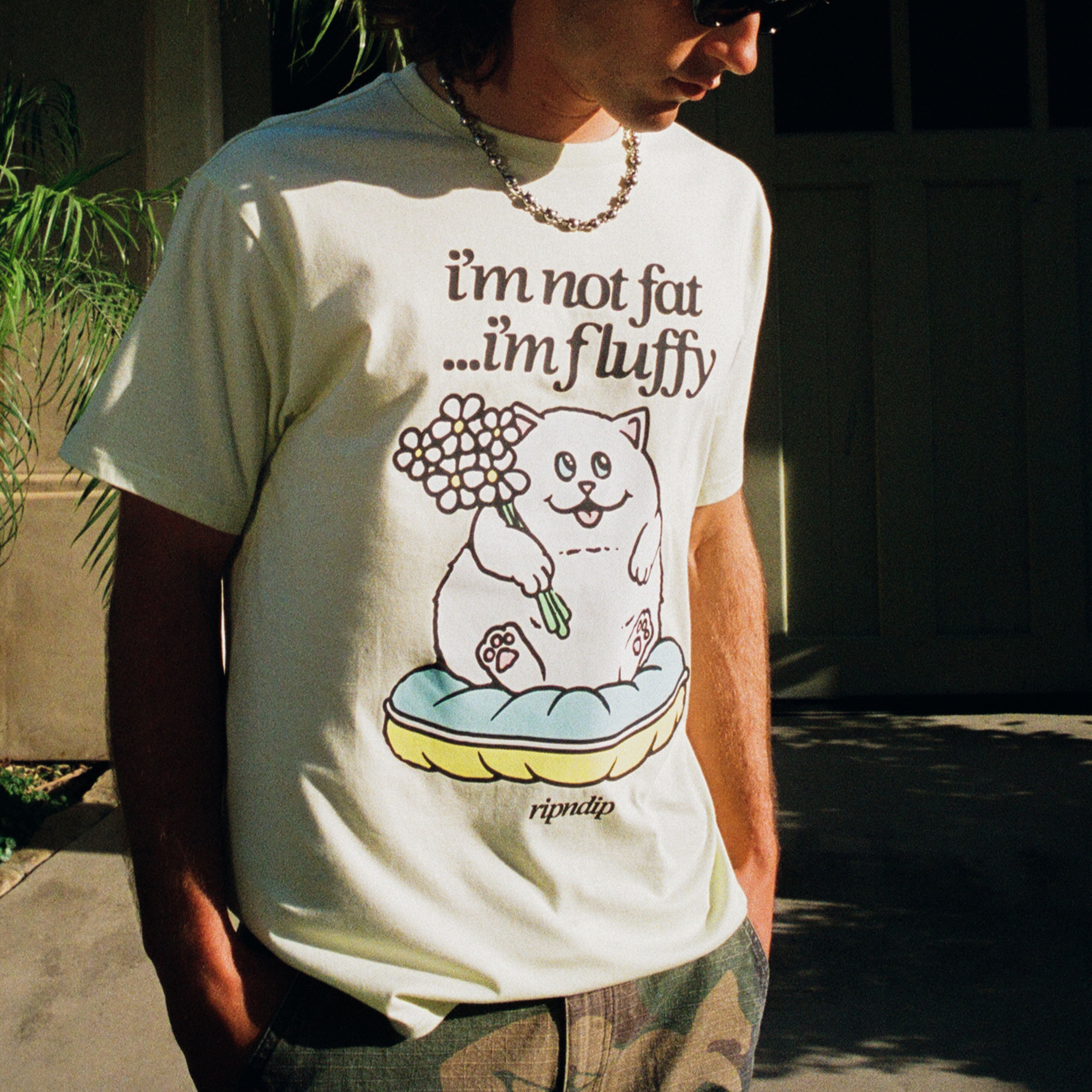 RIPNDIP Fluffy Baby Tee (Light Lime)