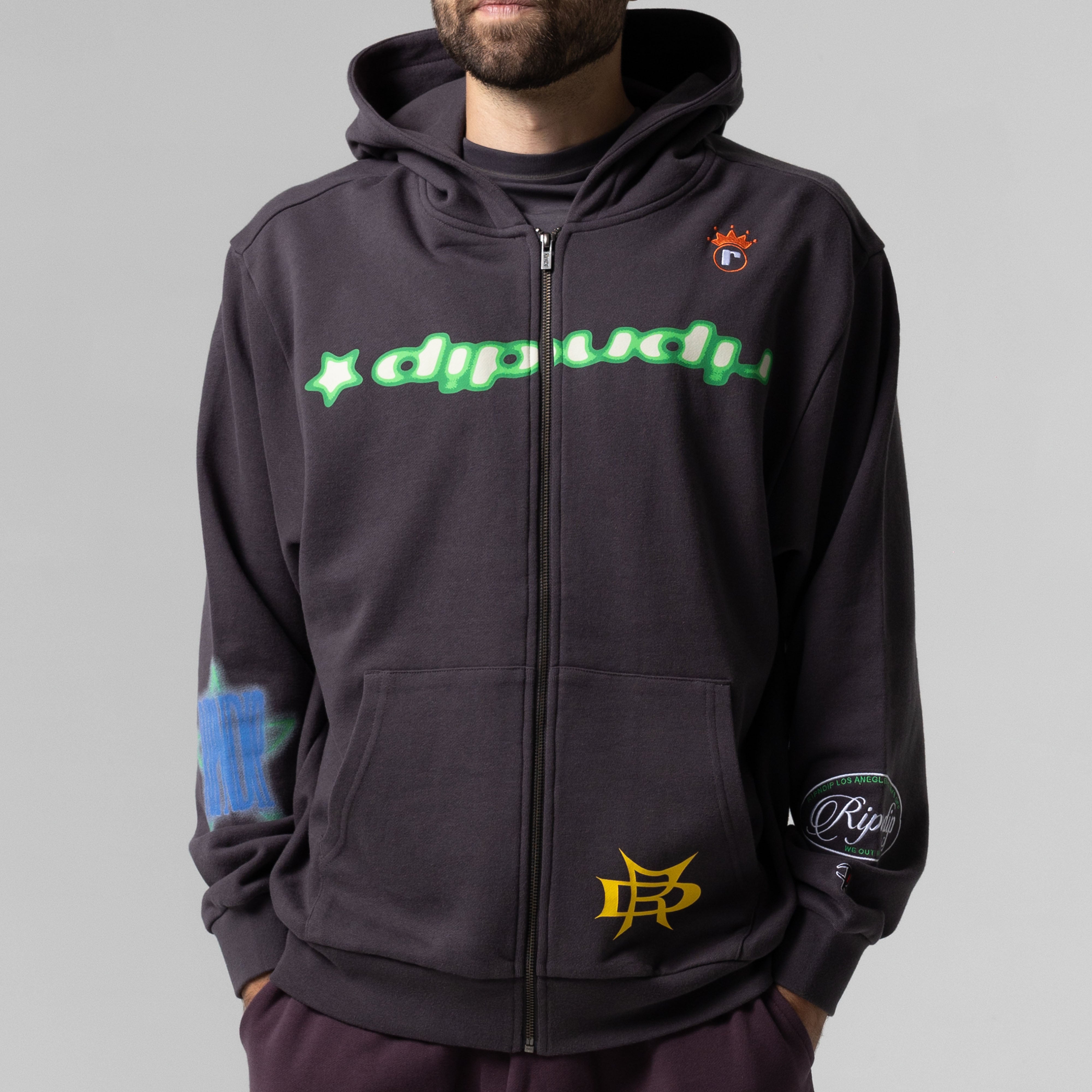 RIPNDIP Allure Zip Hoodie (Black)