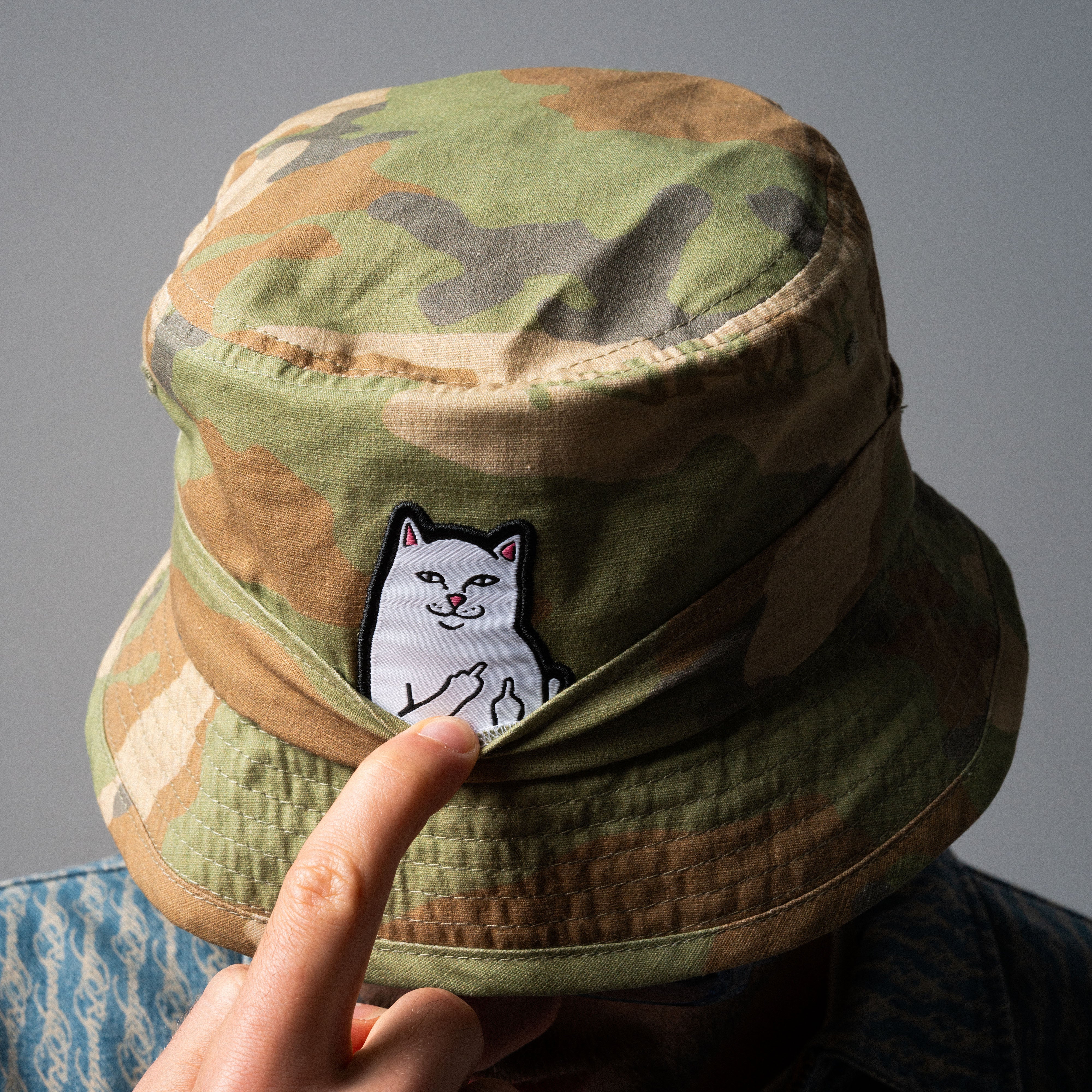 RIPNDIP Lord Nermal Bucket Hat (Camo)
