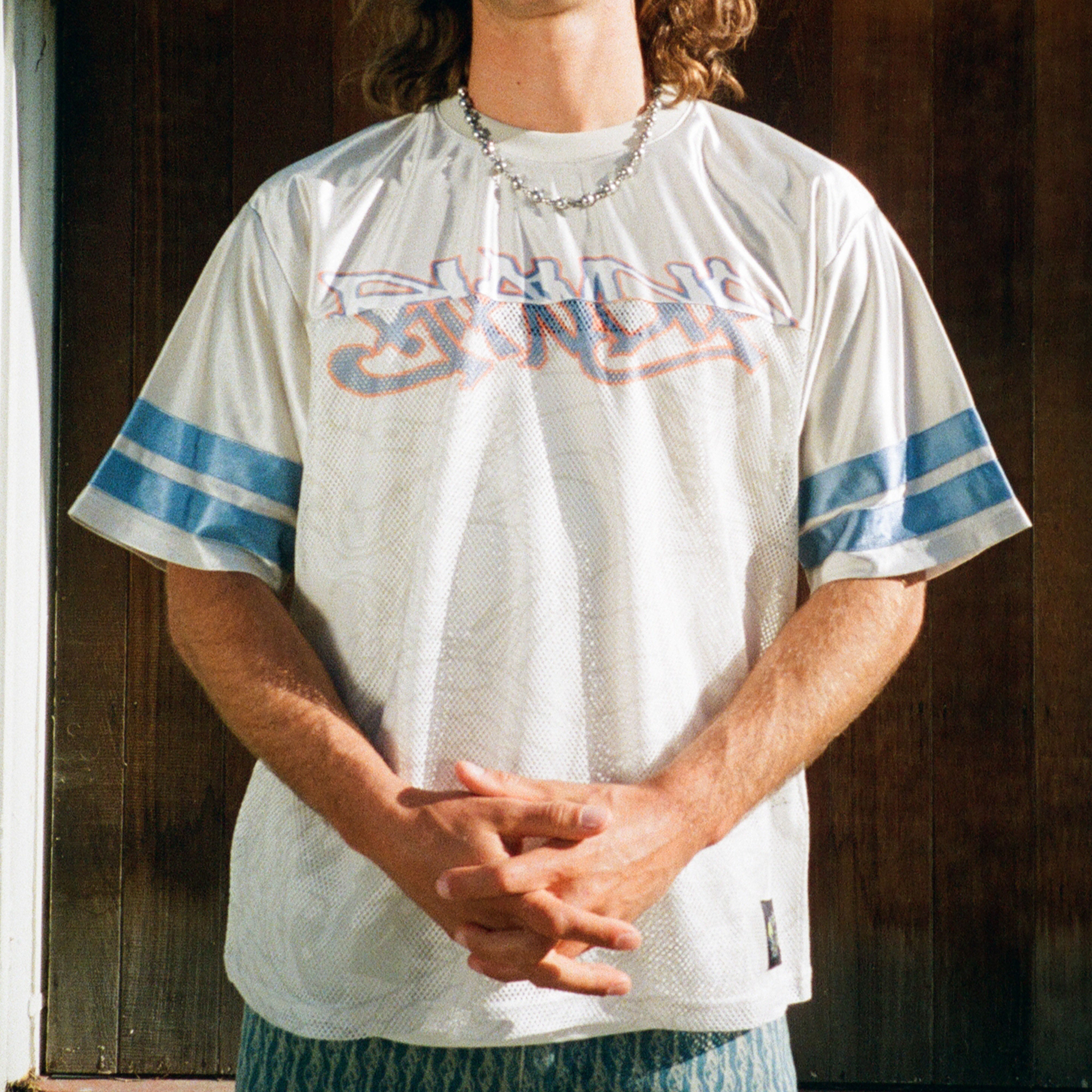 RIPNDIP Too Fast Football Jersey (Bone)