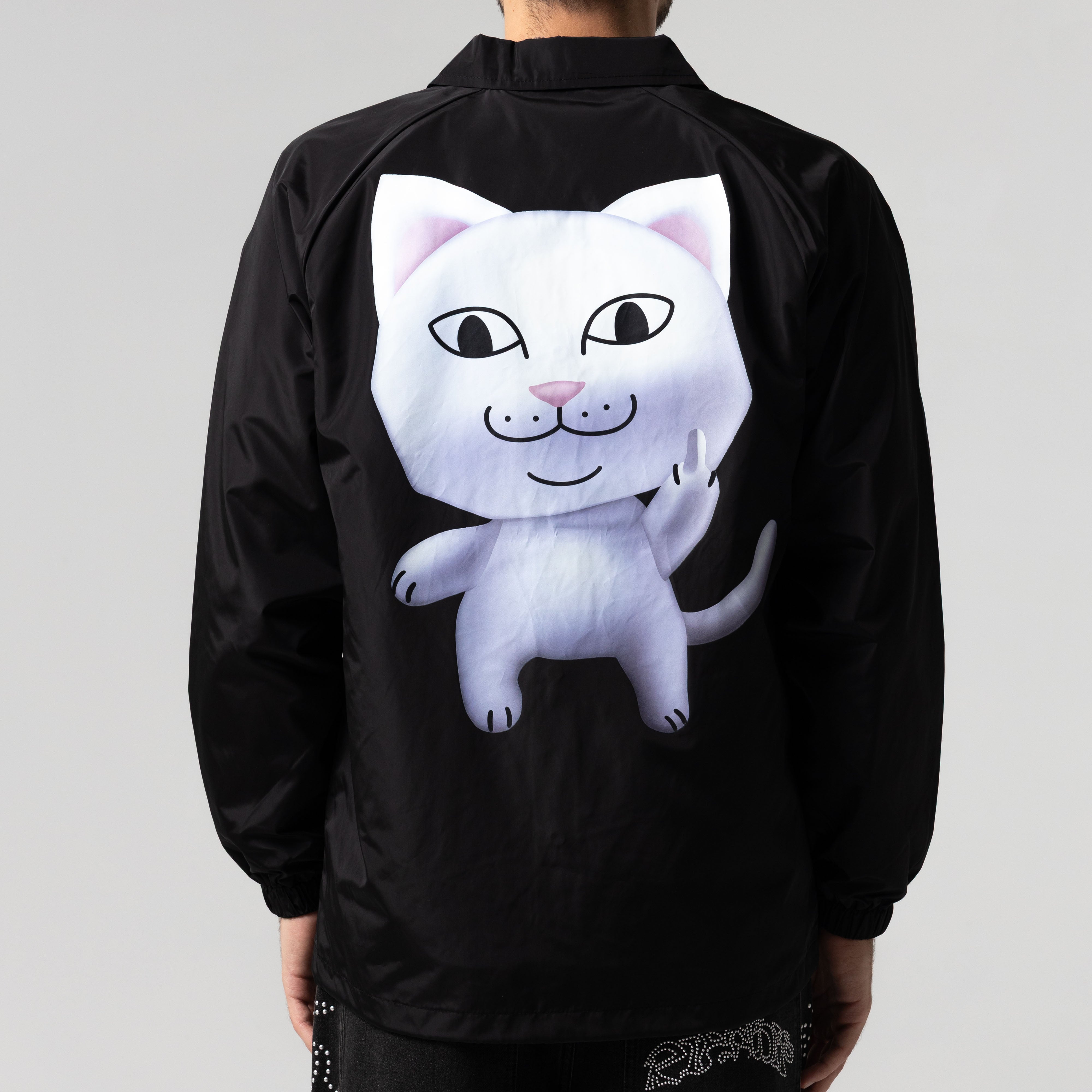 RIPNDIP Nermii Coaches Jacket (Black)
