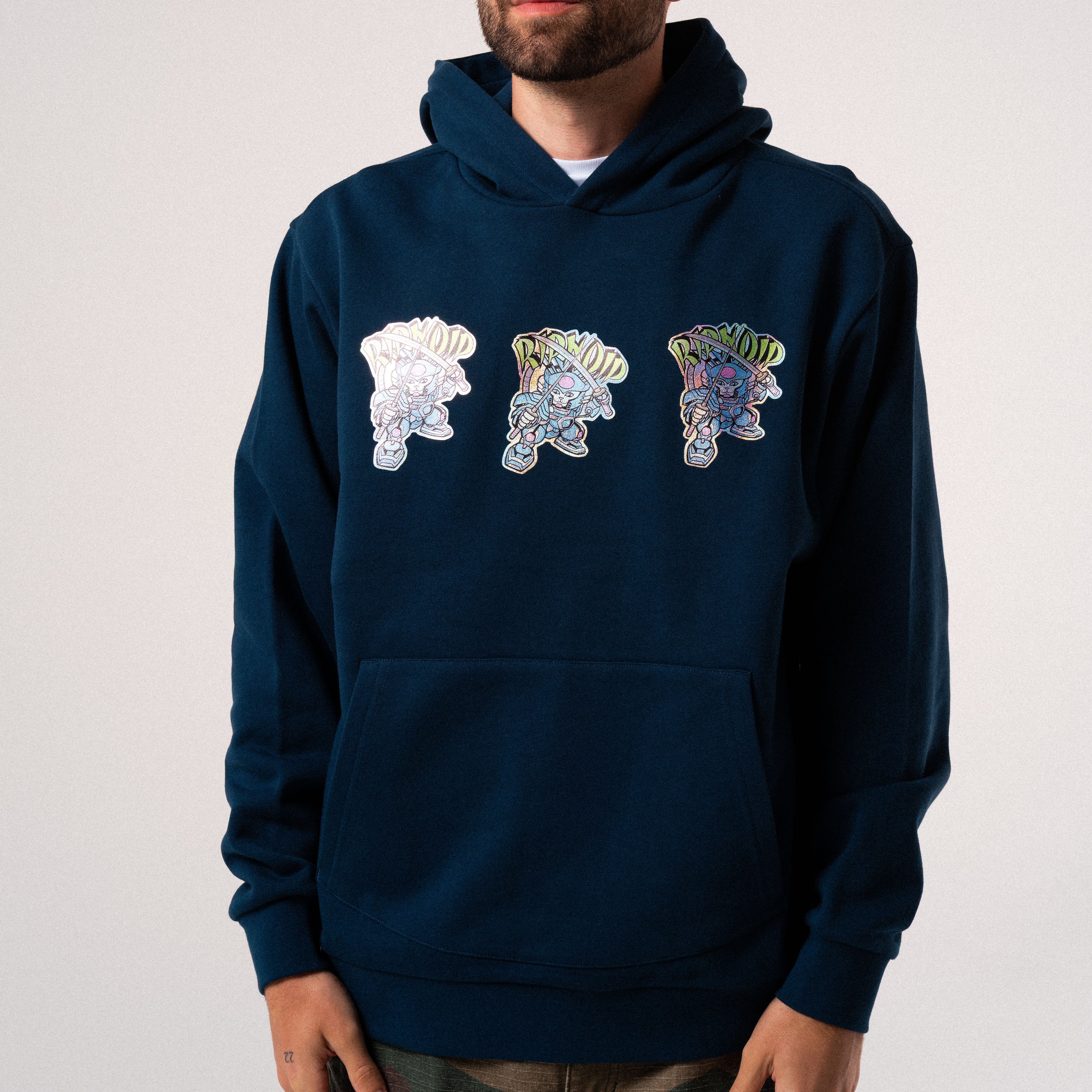 RIPNDIP Robo Samurai Hoodie (Navy)