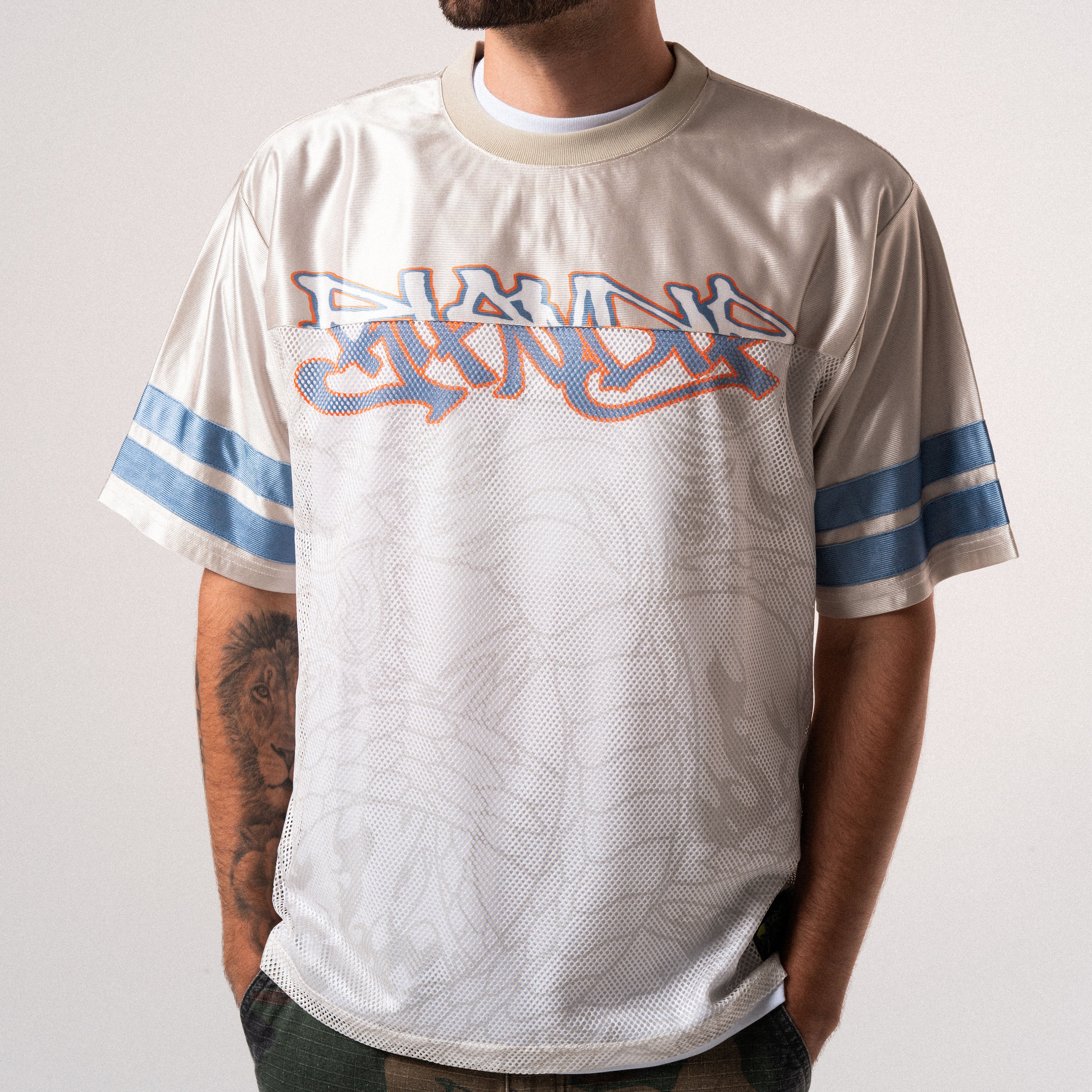 RIPNDIP Too Fast Football Jersey (Bone)