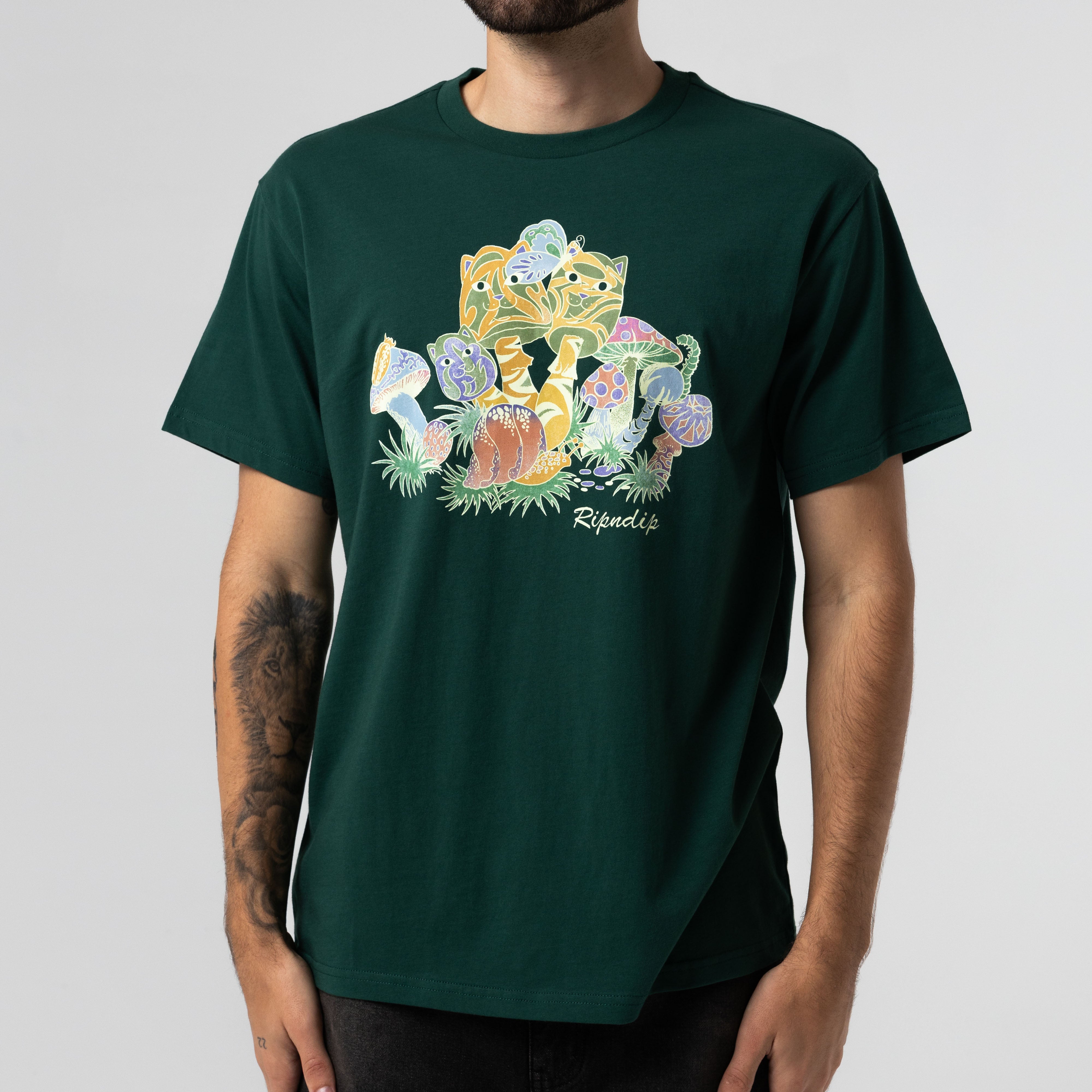 RIPNDIP Great Outdoors Tee (Olive)