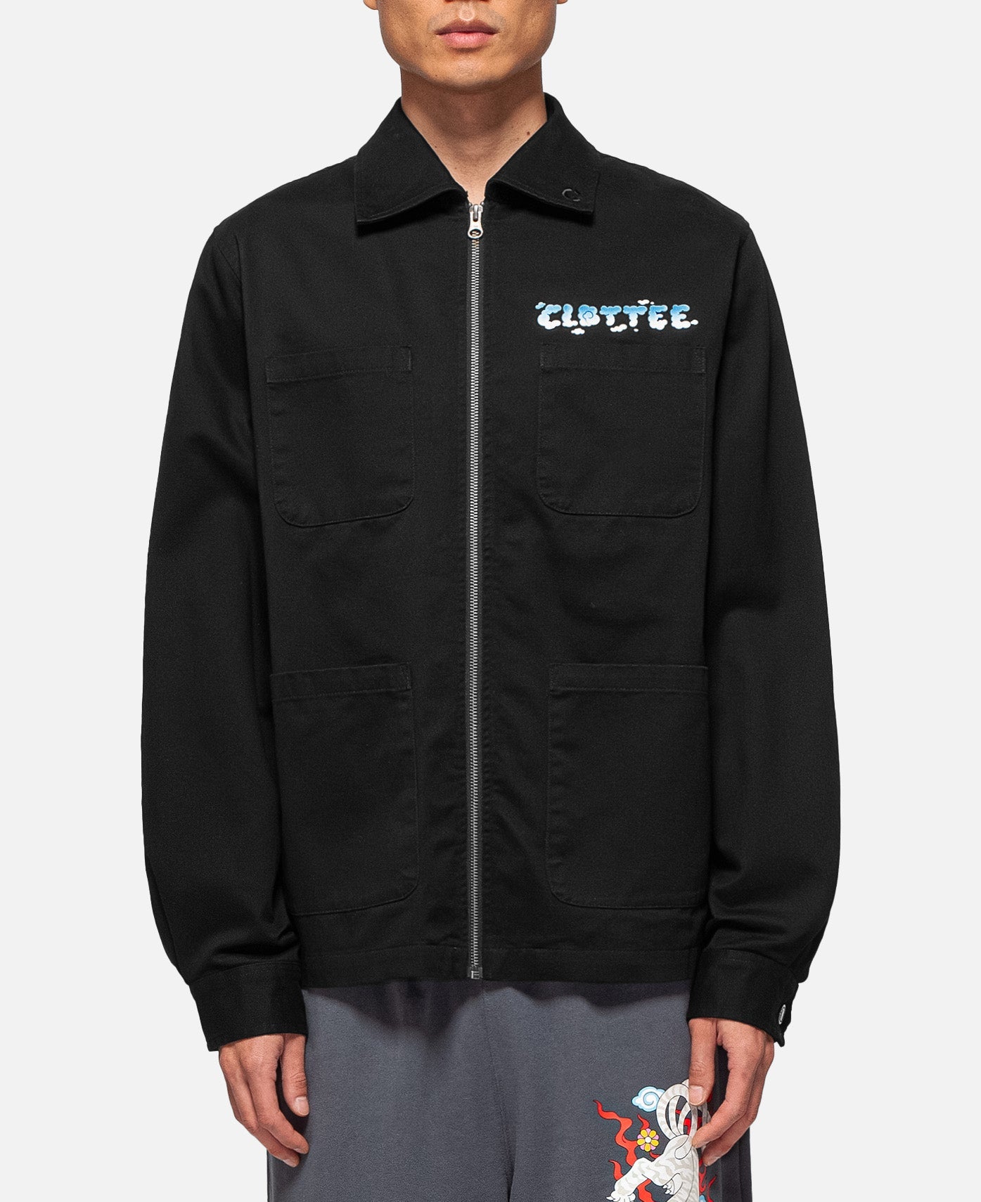 RIPNDIP Isobu Nerm Zip Up Jacket (Black)