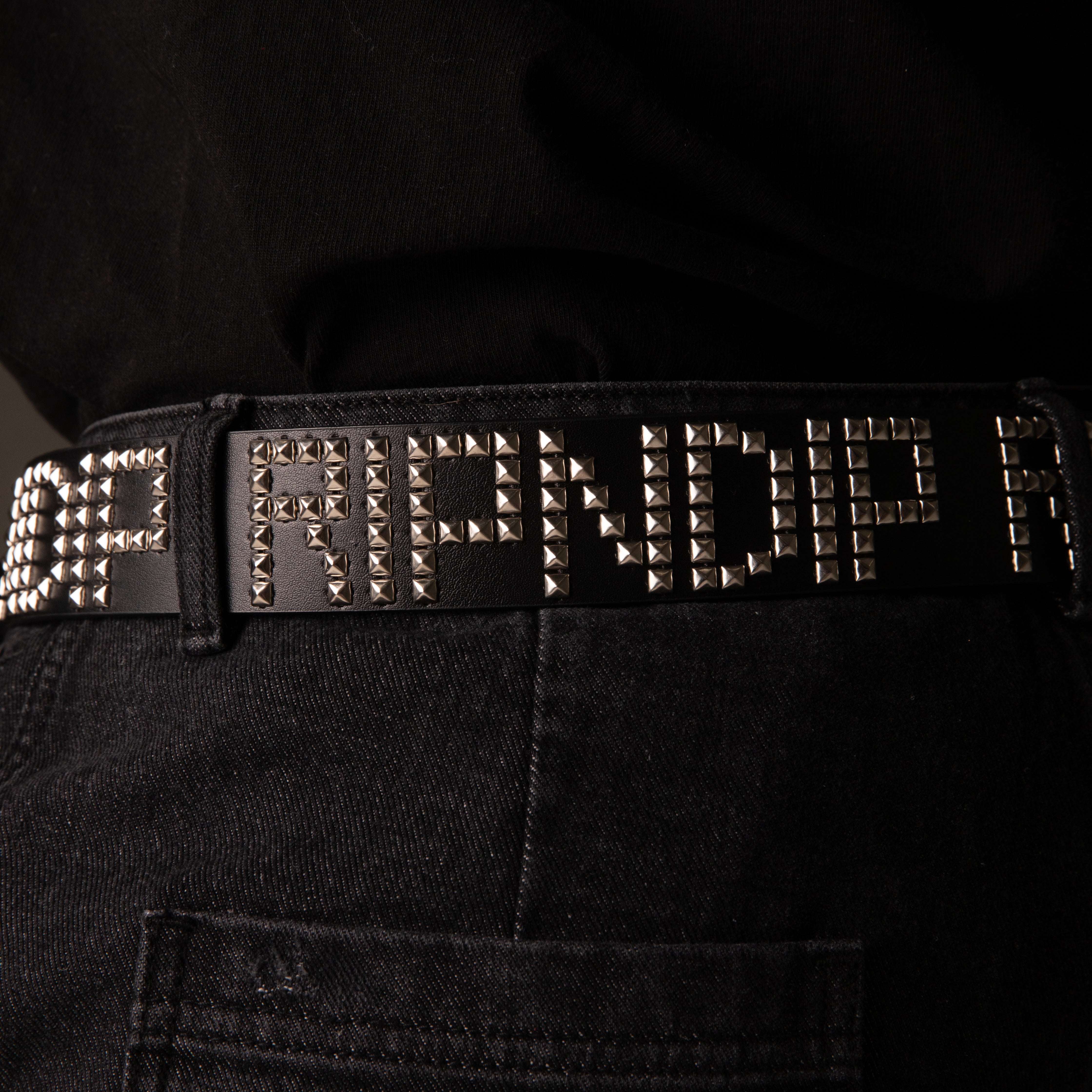 RIPNDIP Rockstar Leather Belt (Black)