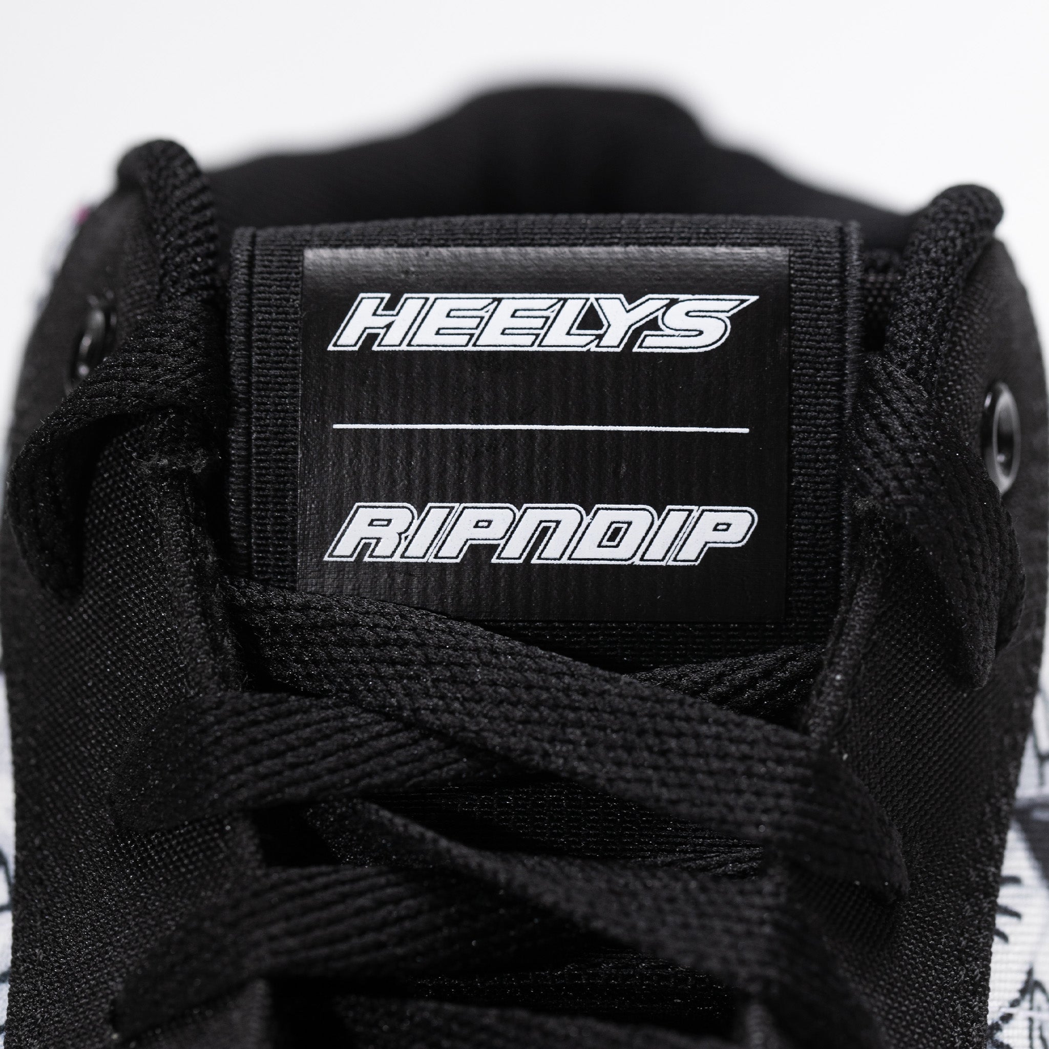 RIPNDIP Racer Mid Heelys Mid Shoes (Black / White)