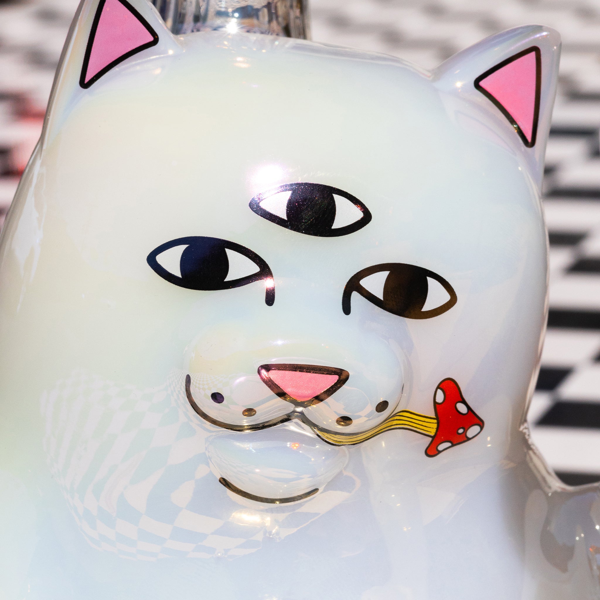 RIPNDIP Hemper Enlightened Nermal Waterpipe (White)