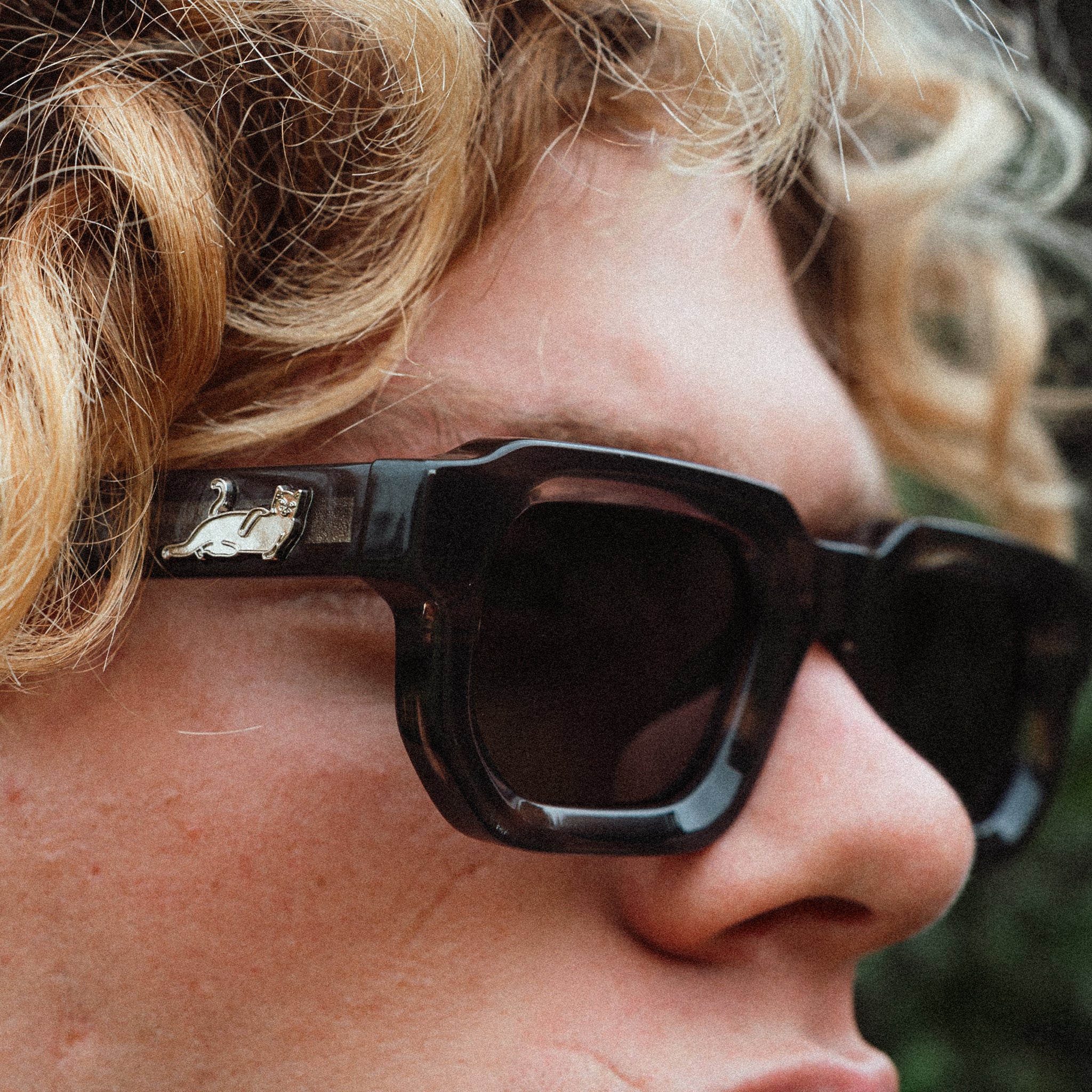 RIPNDIP Catstanza Sunglasses (Grey / Dark Slate)