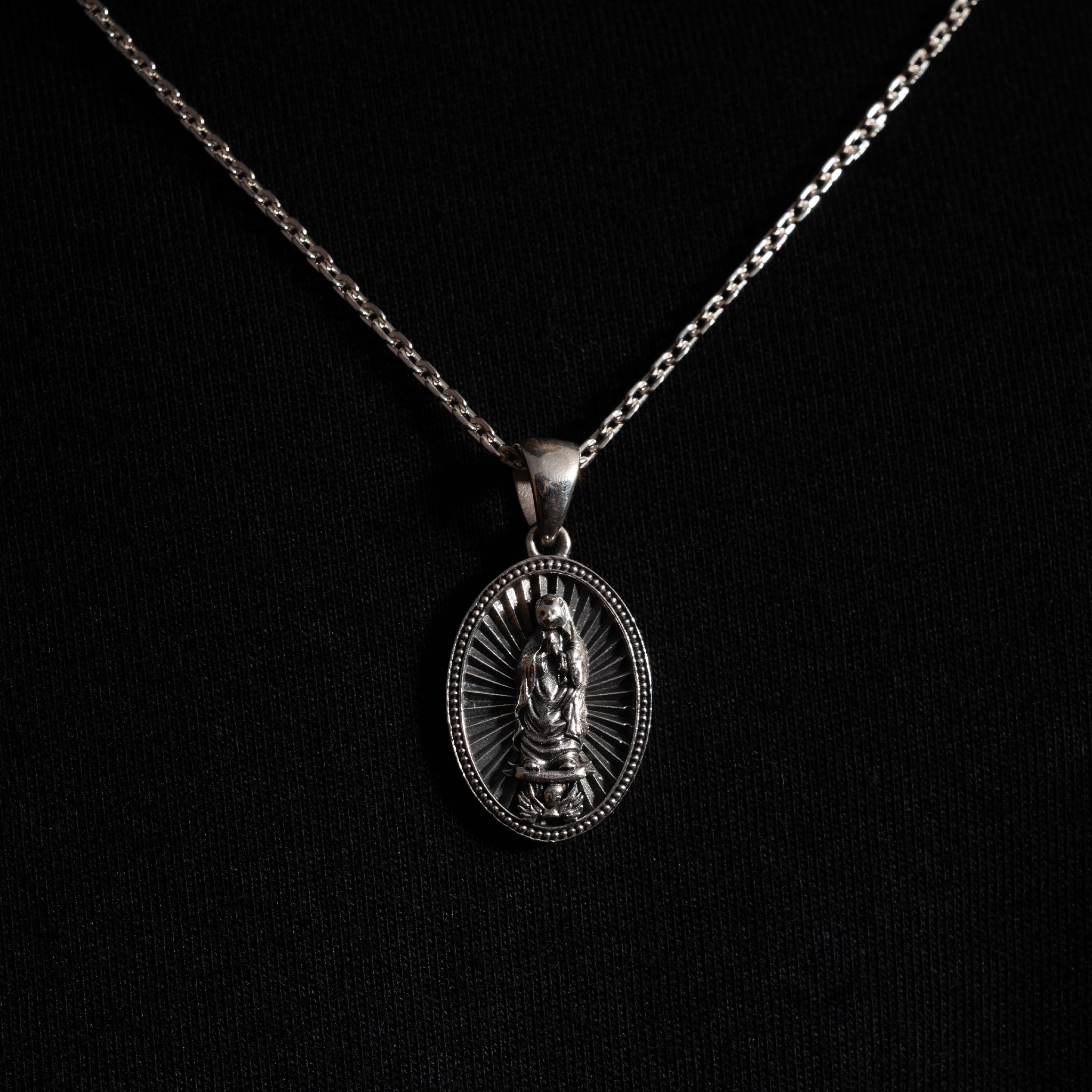 RIPNDIP Guadalupe Necklace (Silver)