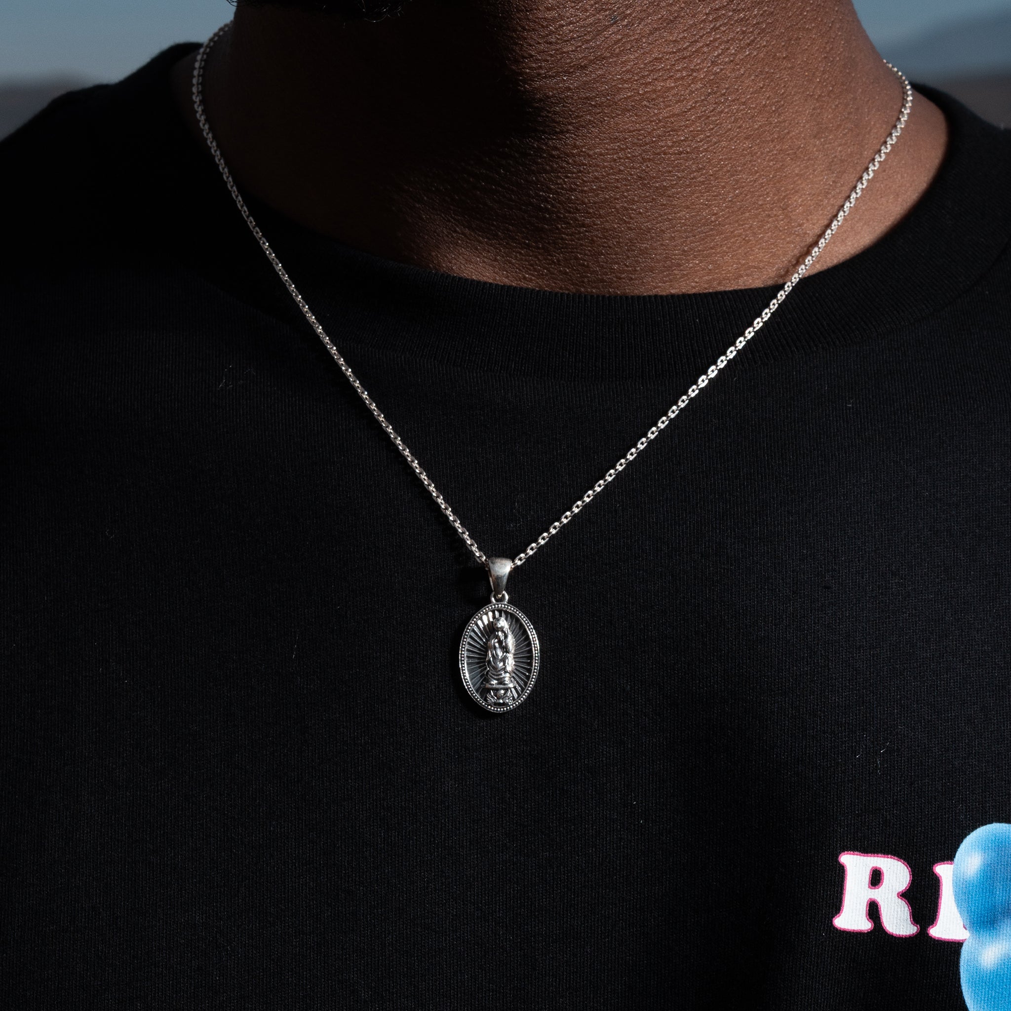 RIPNDIP Guadalupe Necklace (Silver)