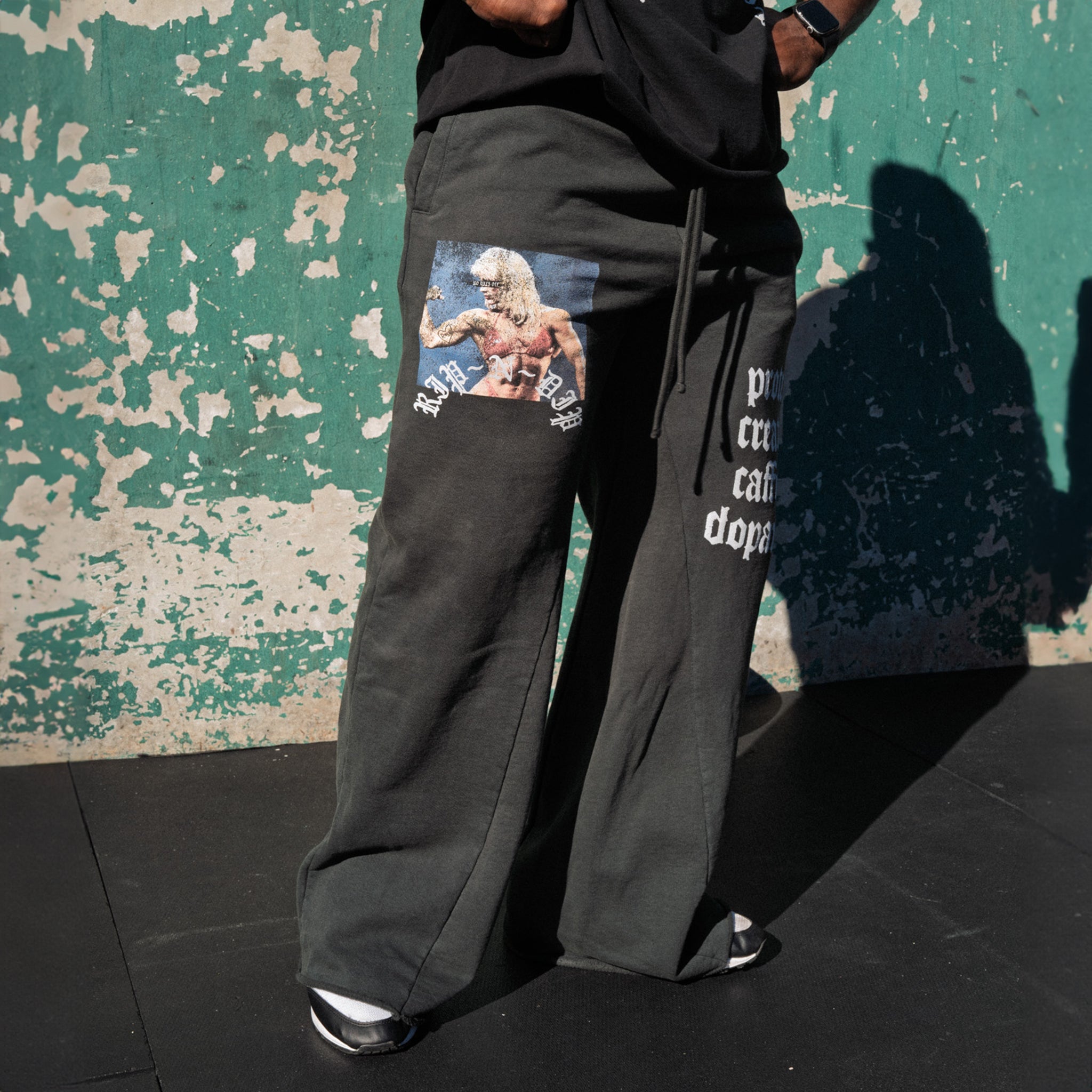 Protein Straight Leg 500GSM Sweatpants (Gunmetal)