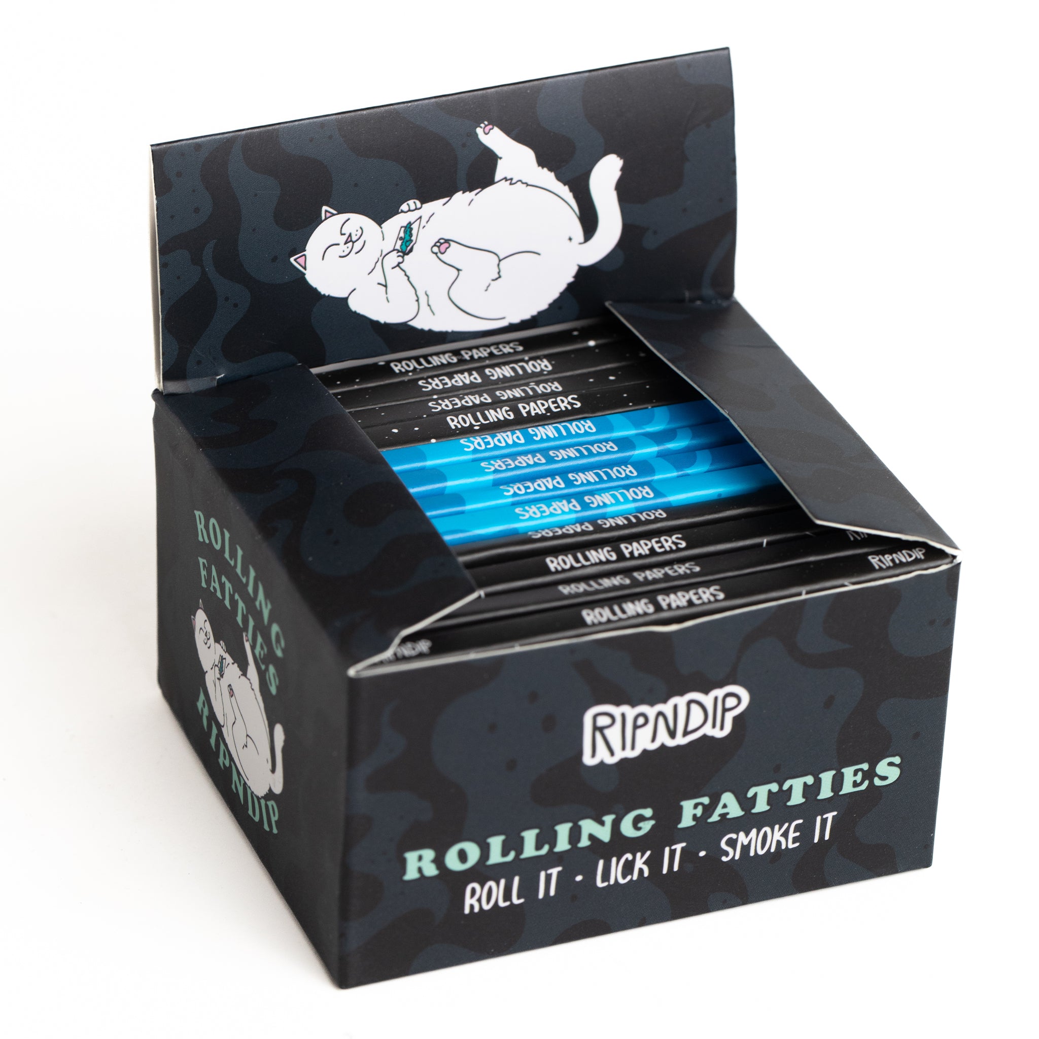 RIPNDIP Rolling Fatties Rolling Papers Set (White)