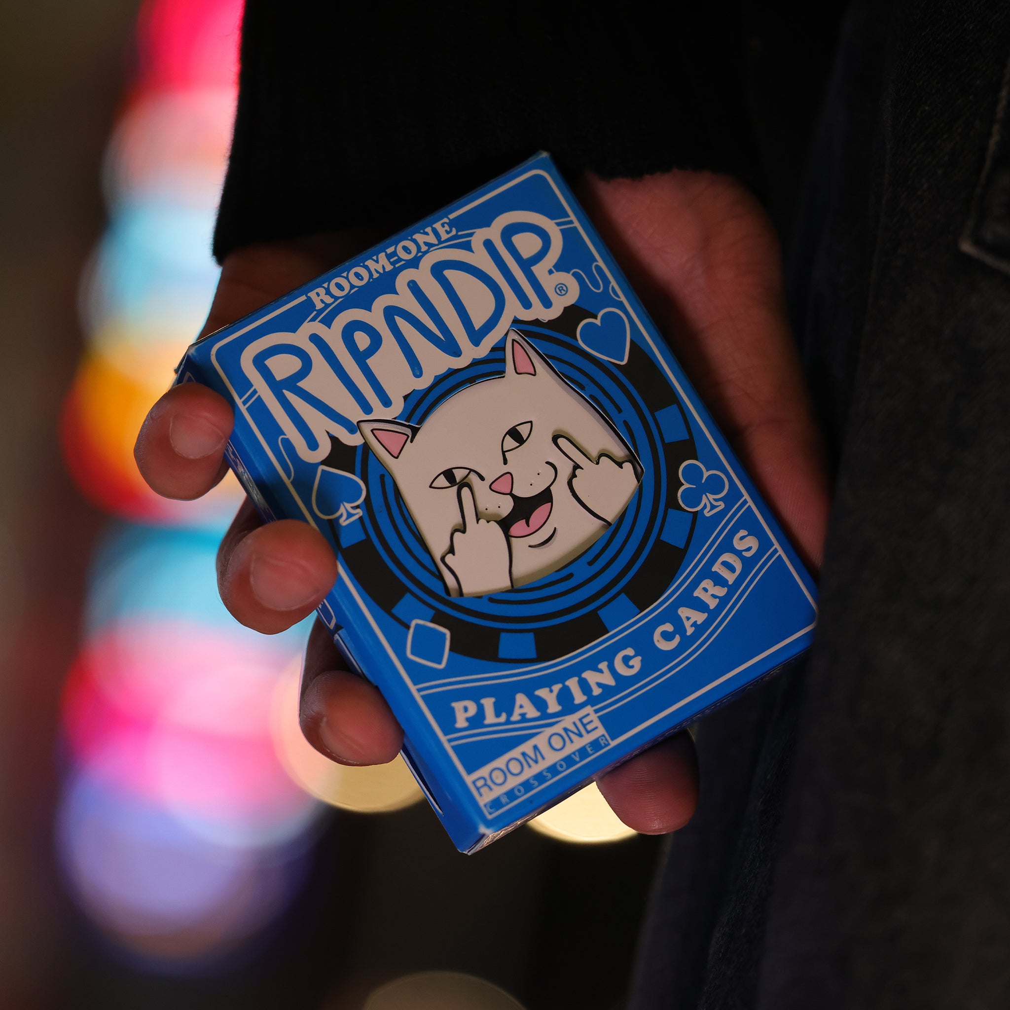 RIPNDIP Room One x RIPNDIP Playing Cards (Blue Lord Nermal)