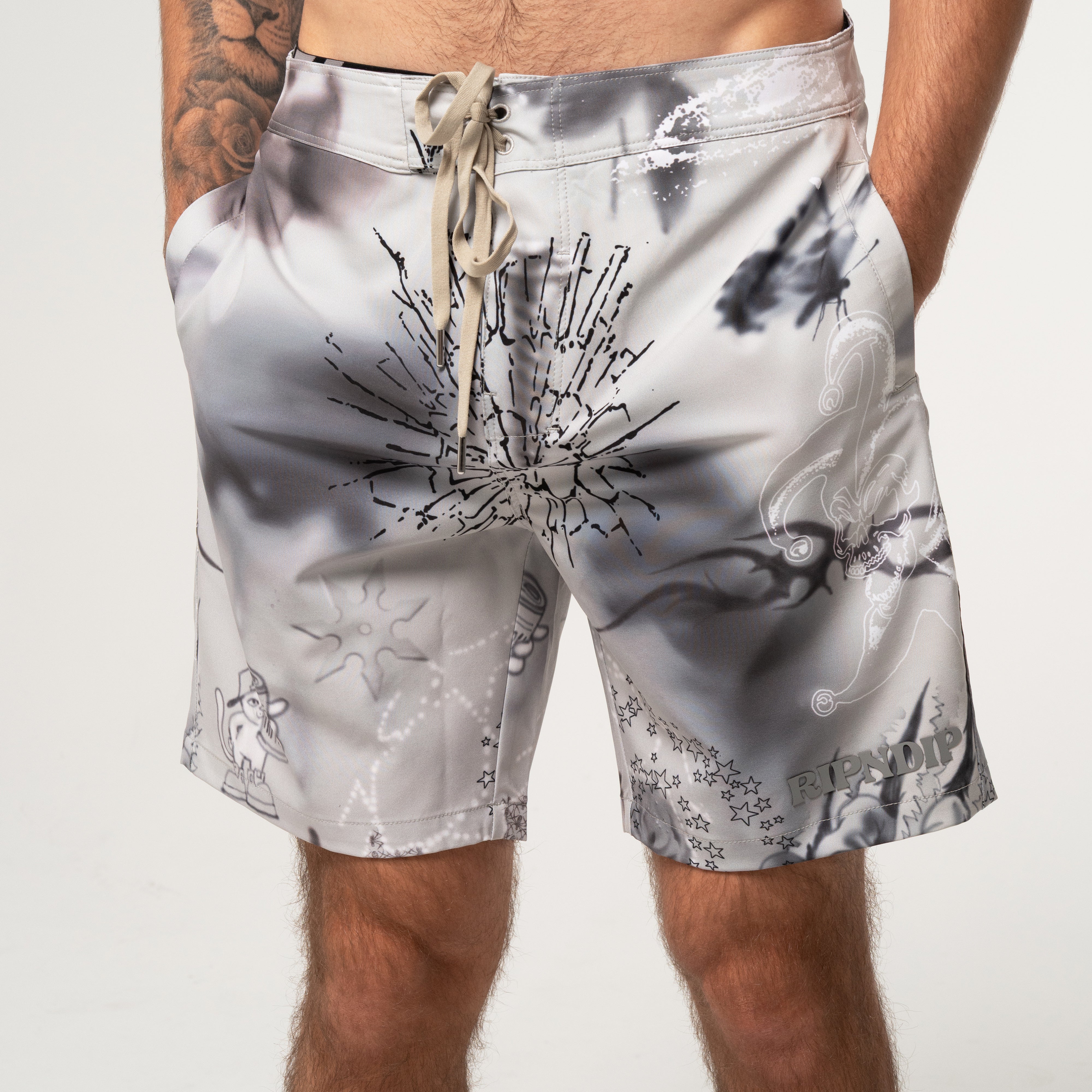 RIPNDIP Stargazing Swim Shorts (Multi)