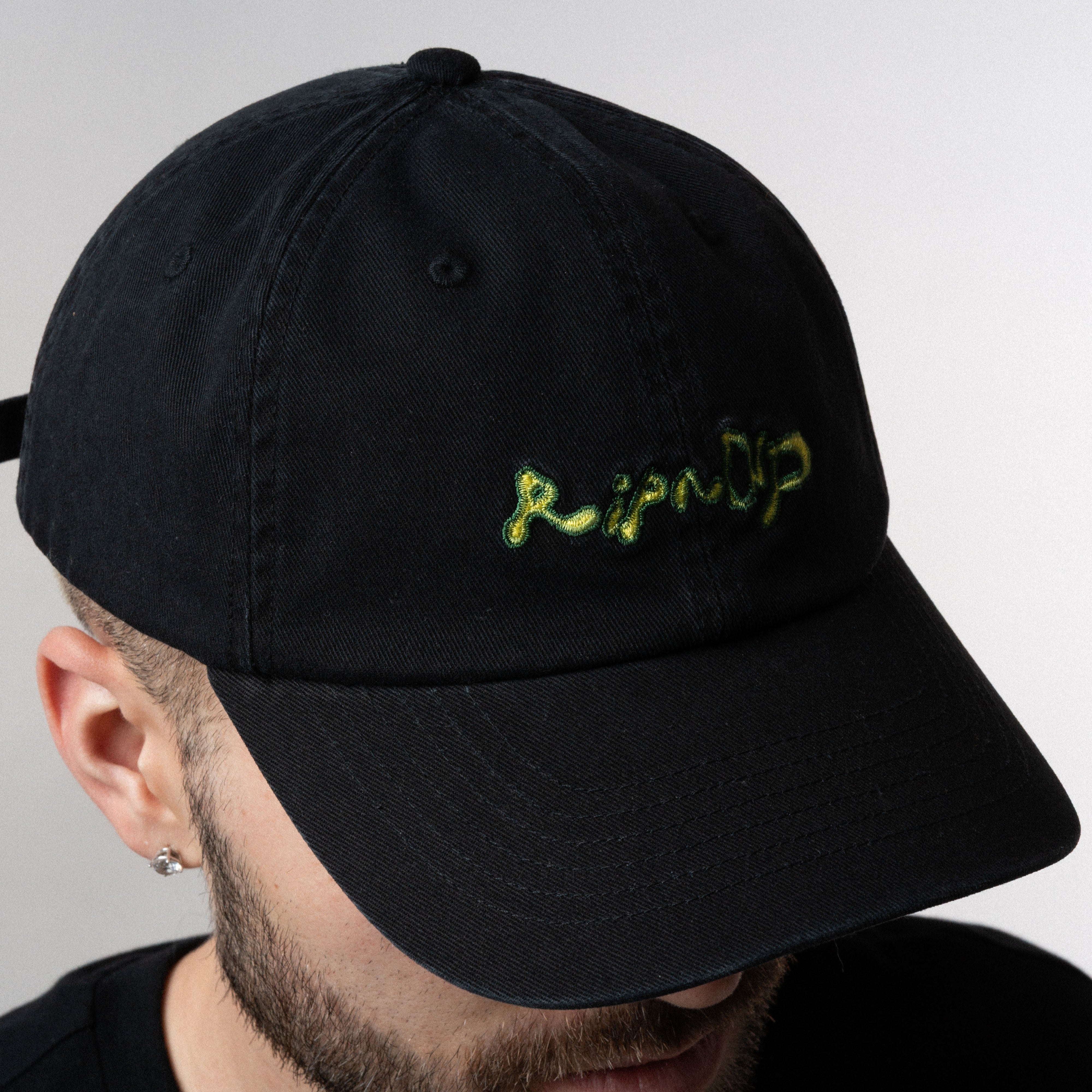 RIPNDIP Slime Dad Hat (Black Wash)