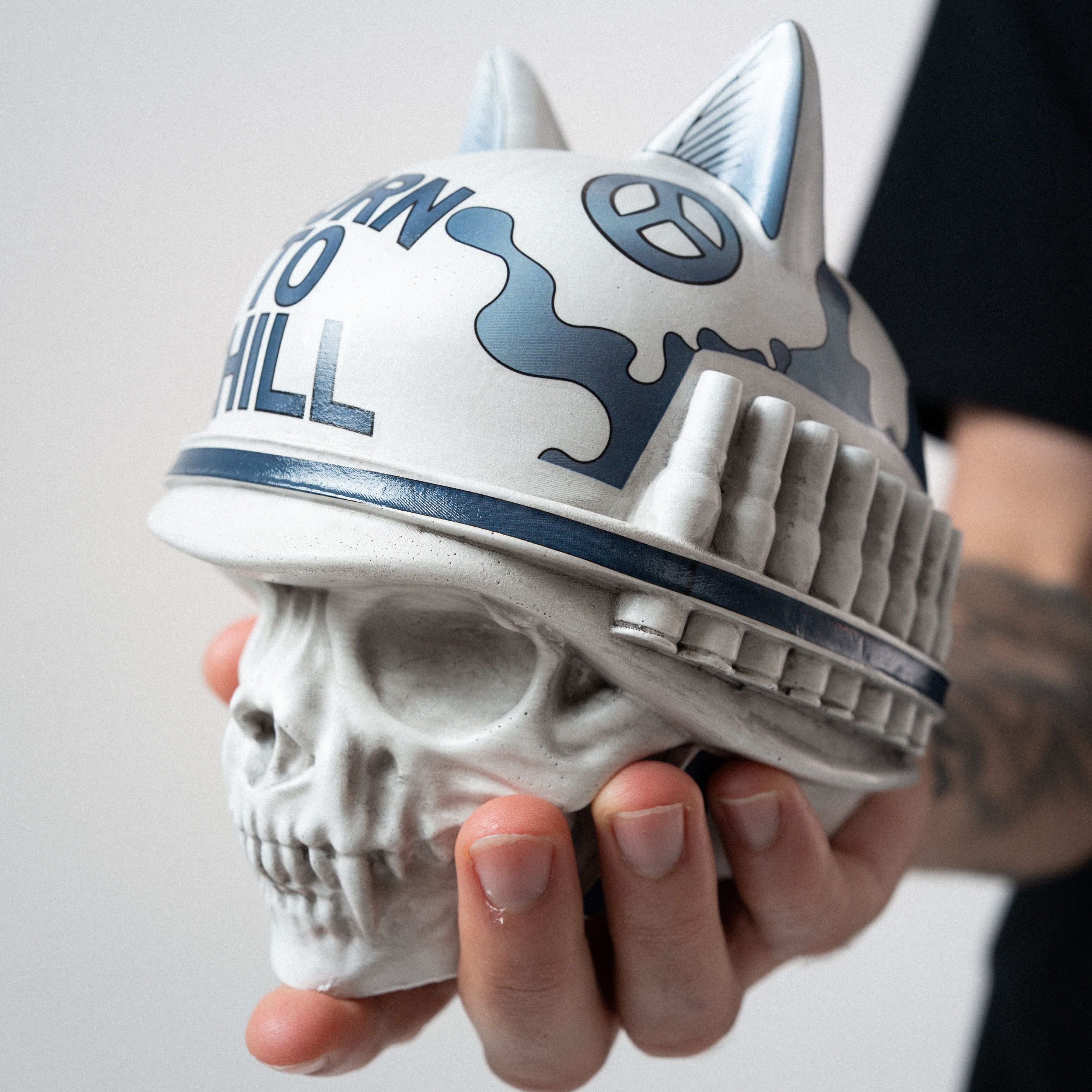 Born To Chill Ceramic Incense Holder (Indigo) – RIPNDIP