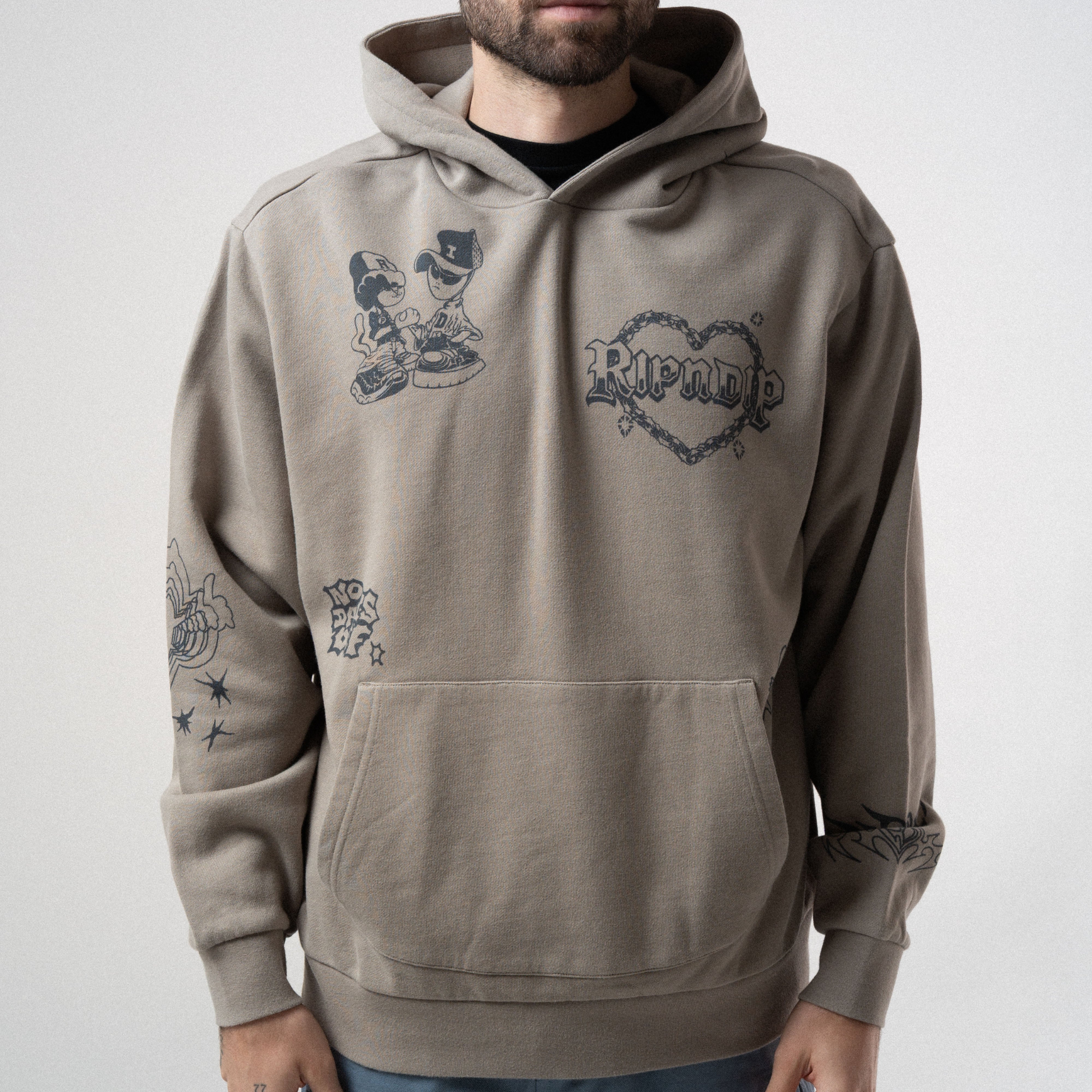 RIPNDIP Westside Hoodie (Dark Sand)