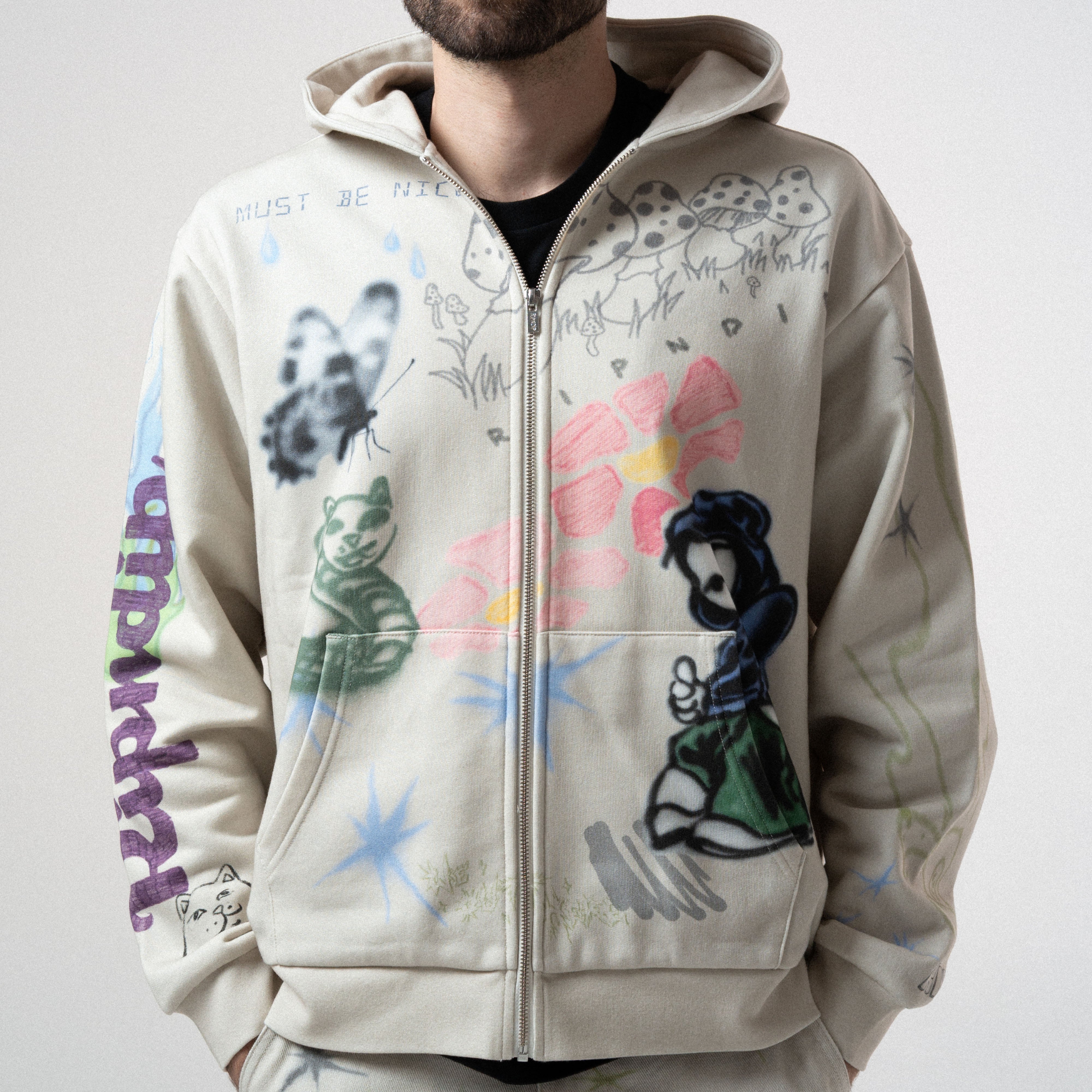 トップス RIPNDIP Lady Friend Hoodie Almond Ripndip Lady Friend Hoodie Almond RND9731