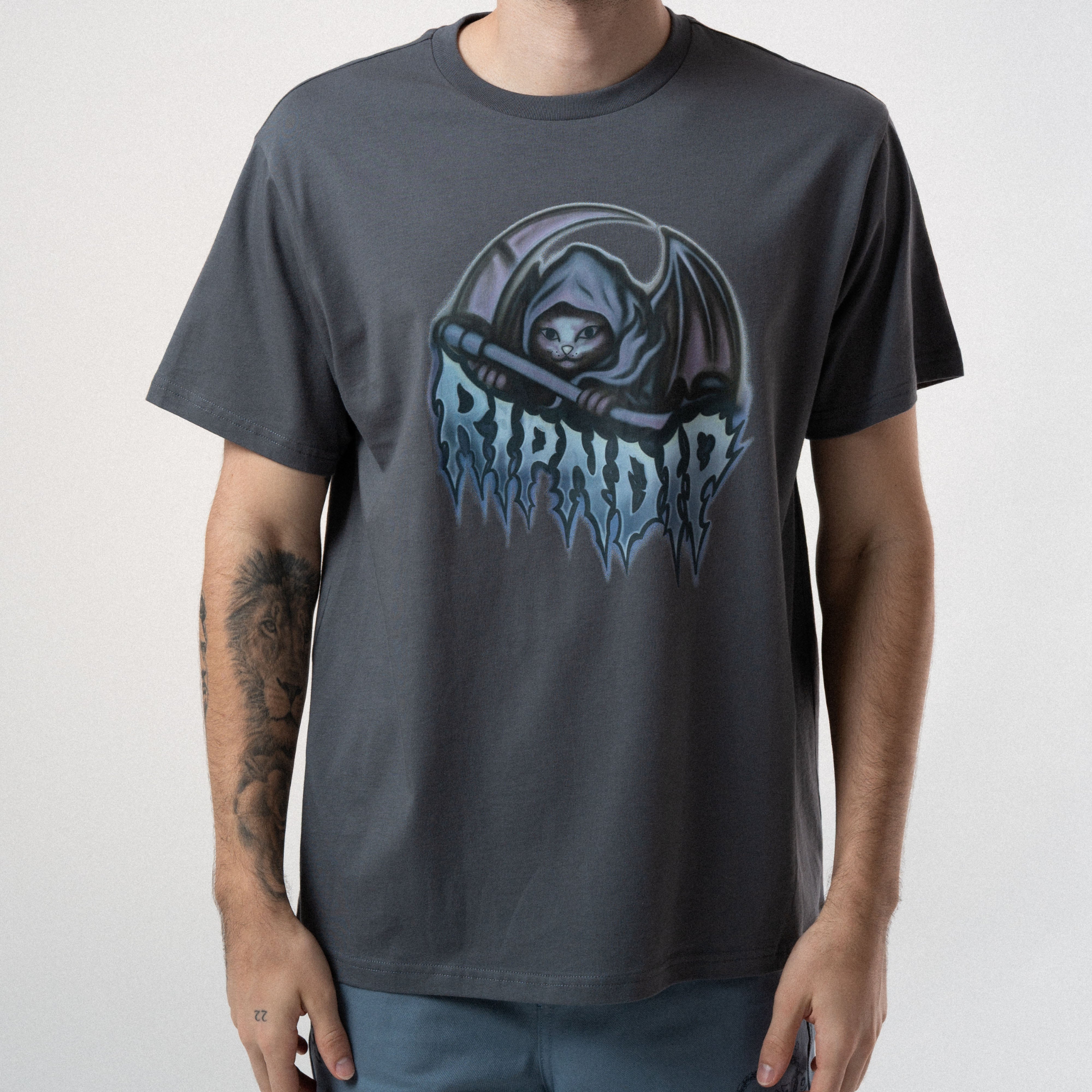 RIPNDIP Out Of Time Tee (Charcoal)