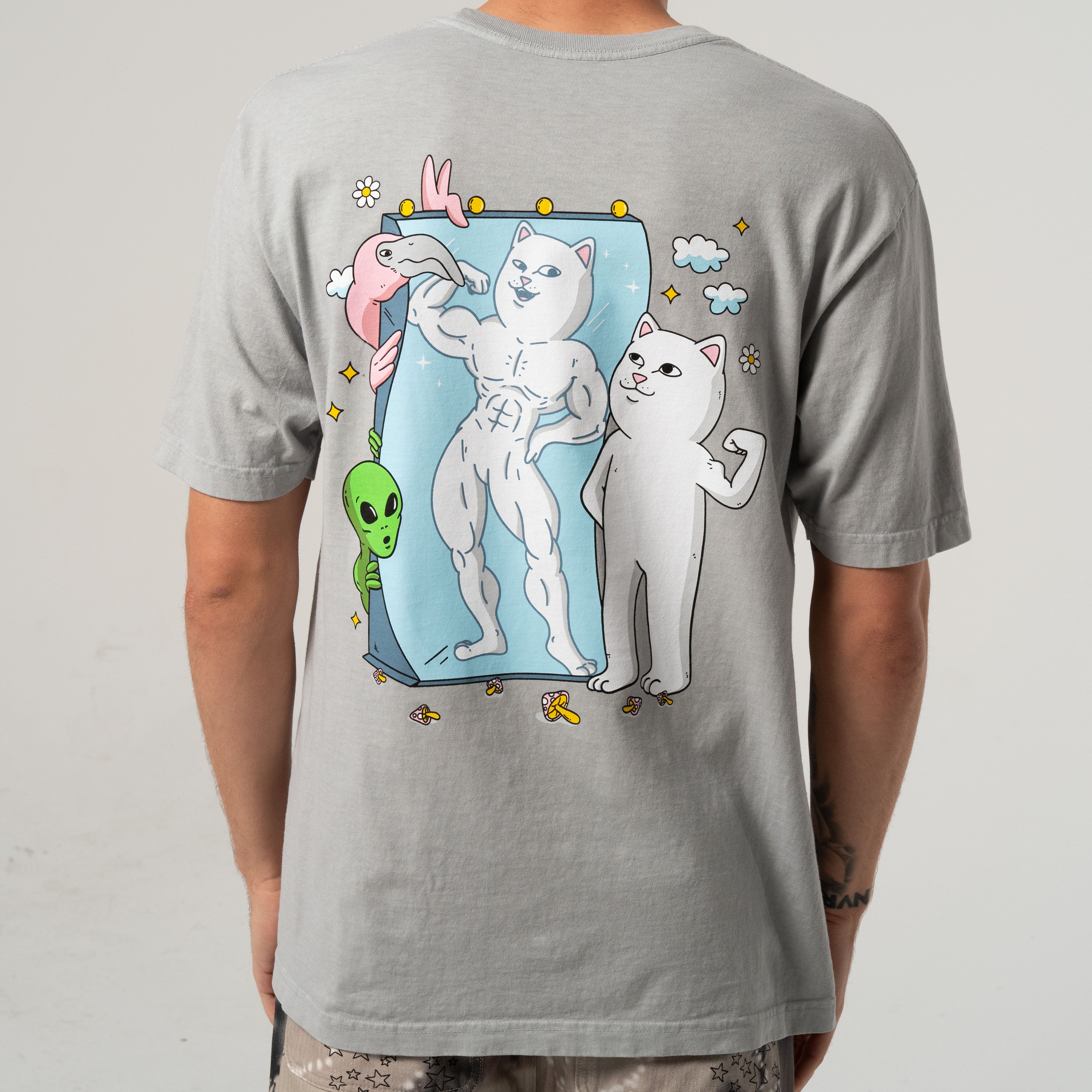 RIPNDIP Magic Mirror Tee (Grey)