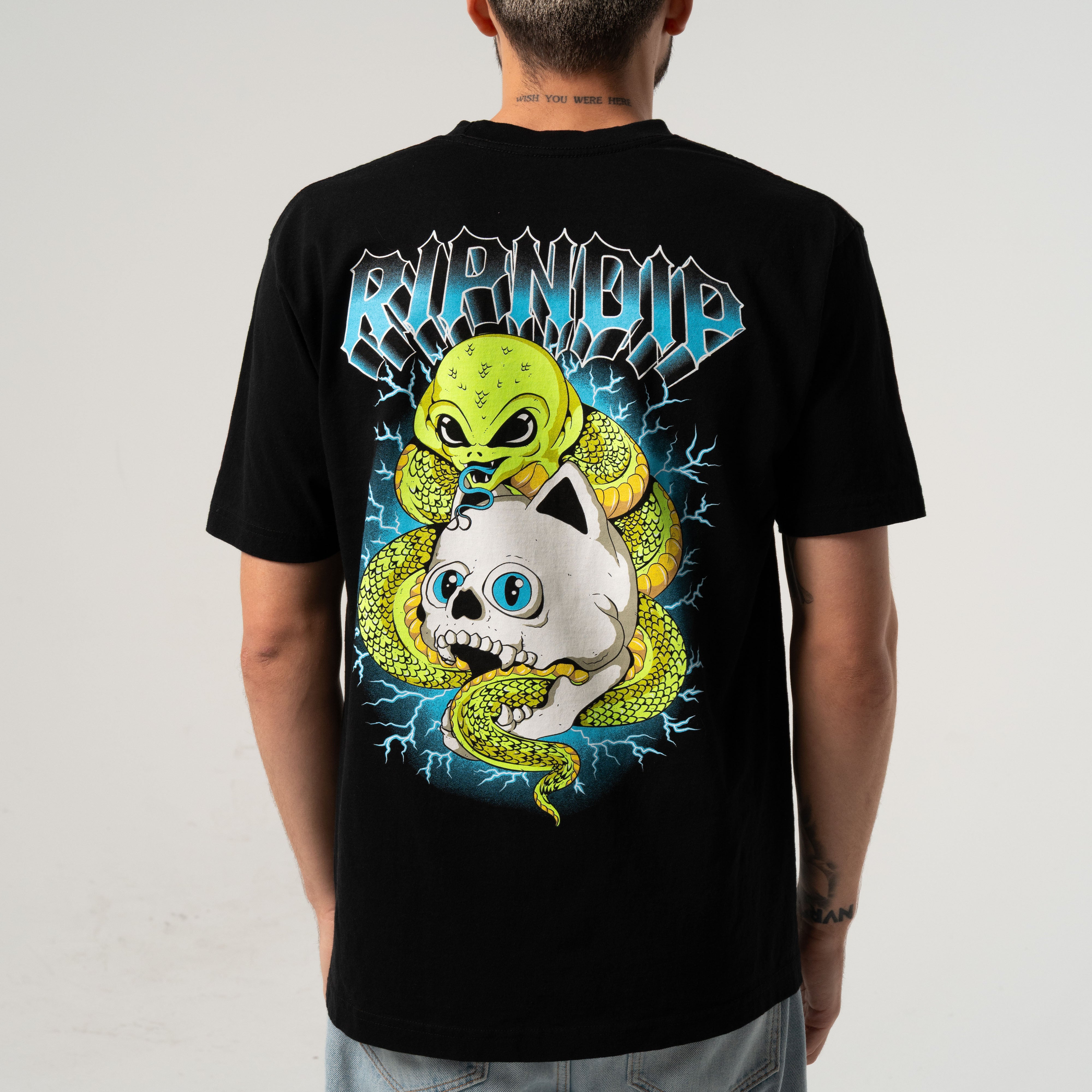 RIPNDIP Skull and Bones Tee (Black)