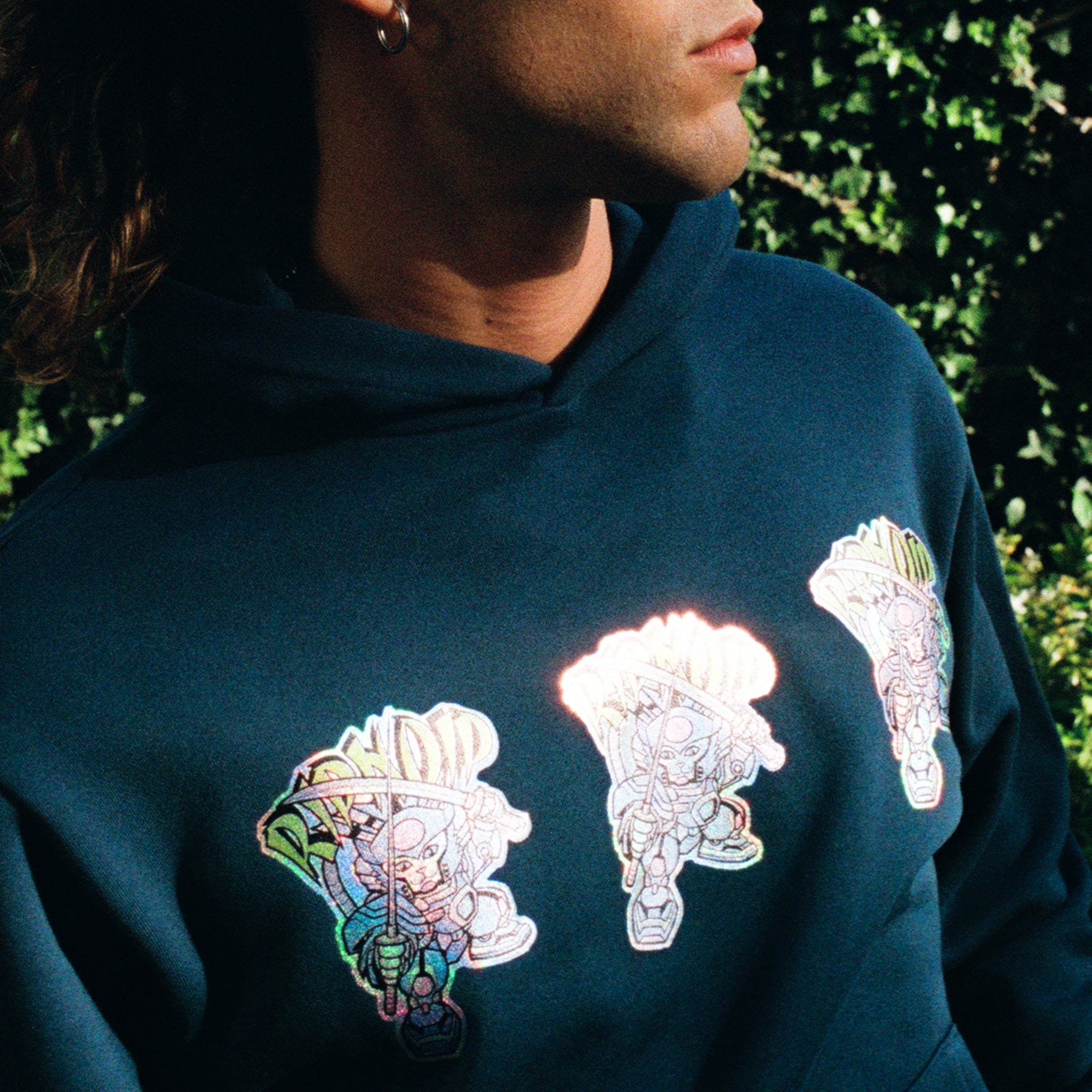 RIPNDIP Robo Samurai Hoodie (Navy)