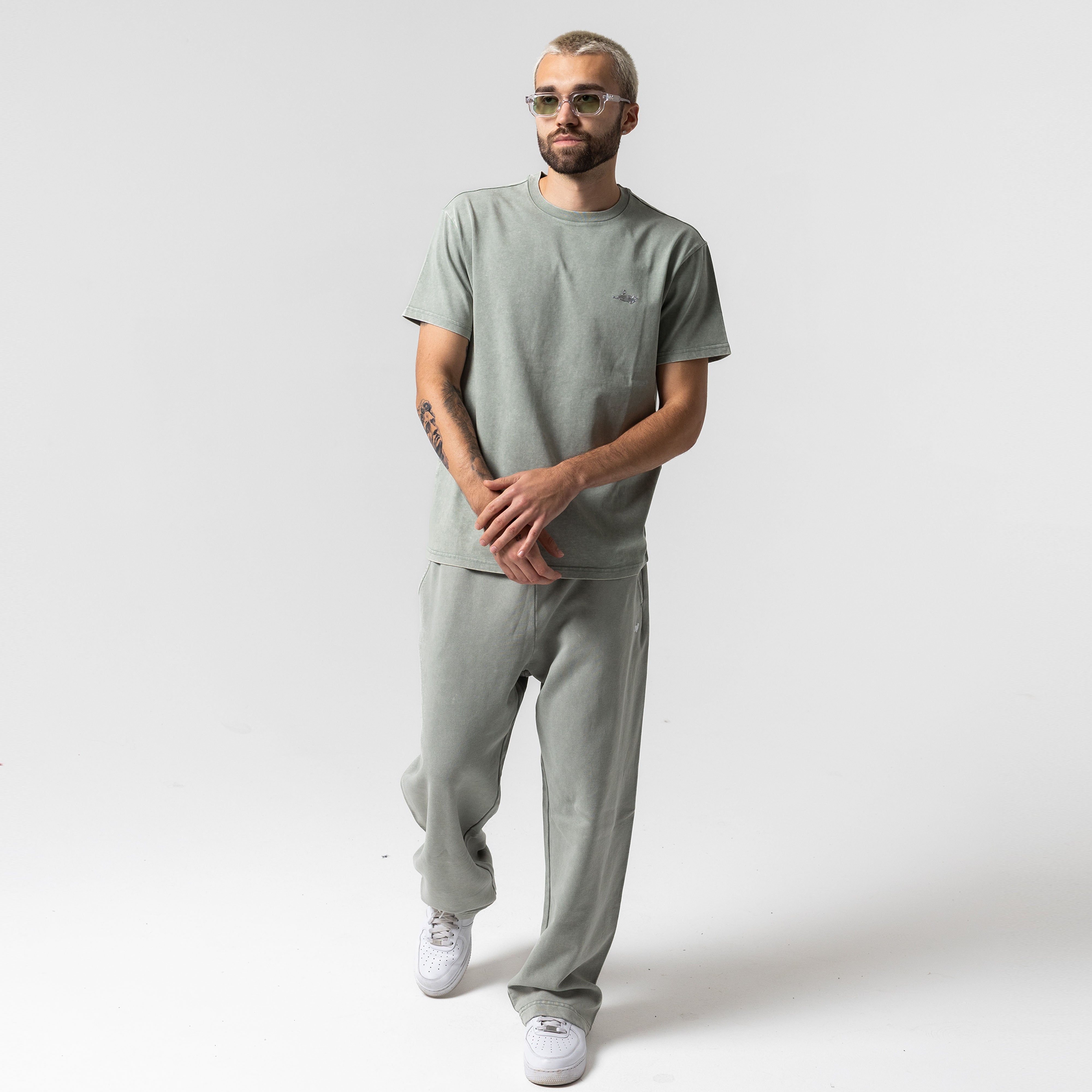 RIPNDIP Castanza Short Sleeve Tee (Sage Vintage Wash)