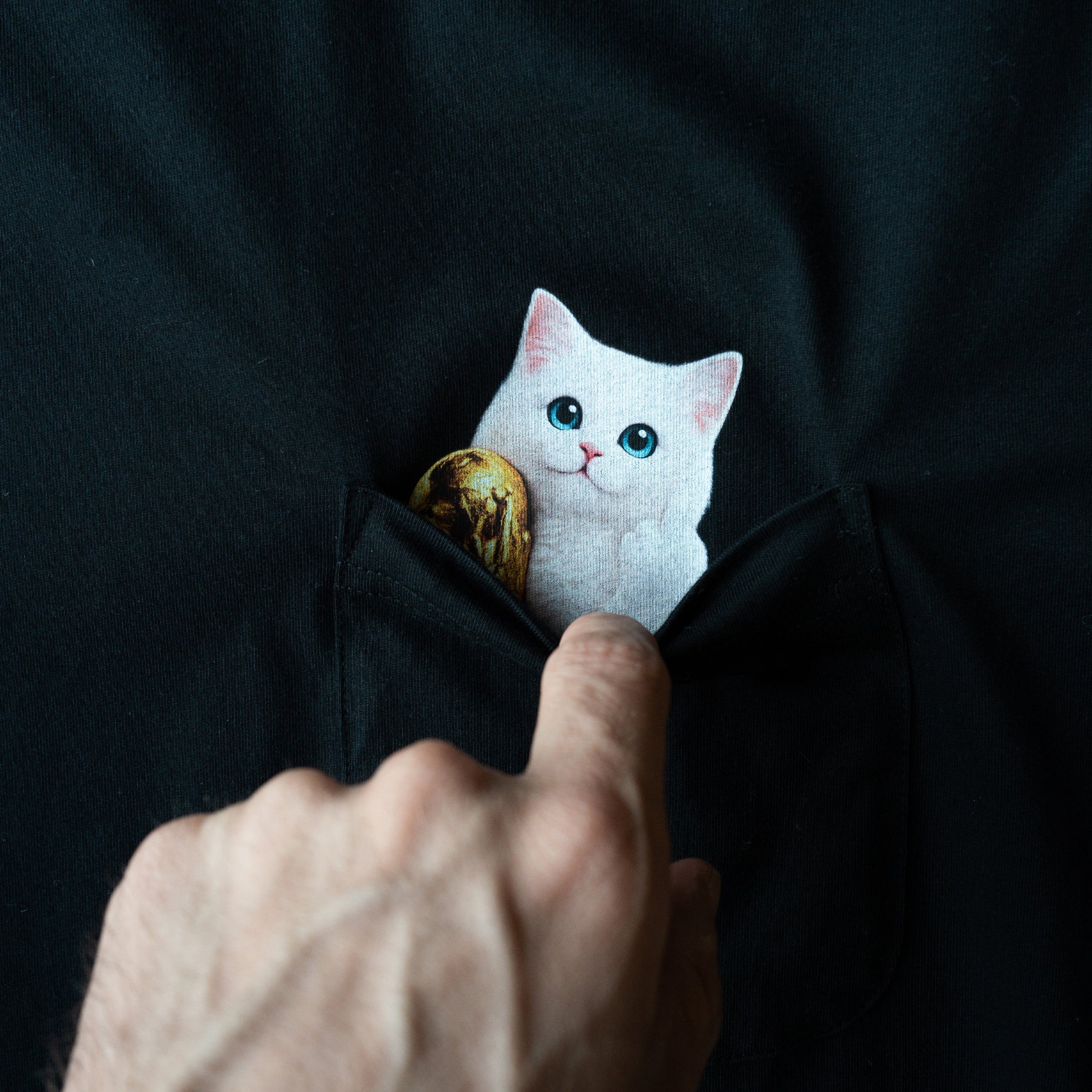 RIPNDIP RND Cup Lord Nermal Pocket Tee (Black)