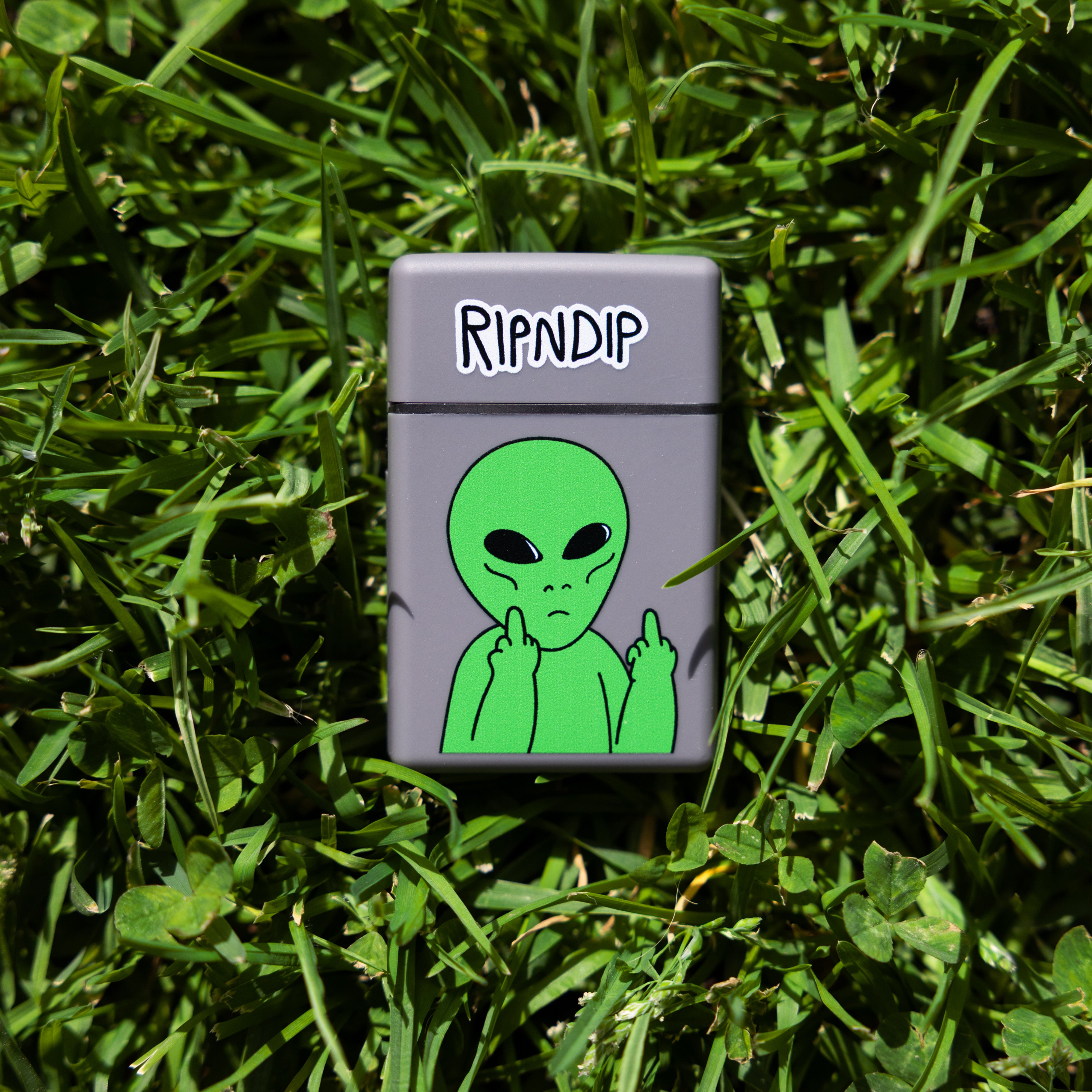 RIPNDIP Lord Alien Zengaz Lighter (Charcoal)